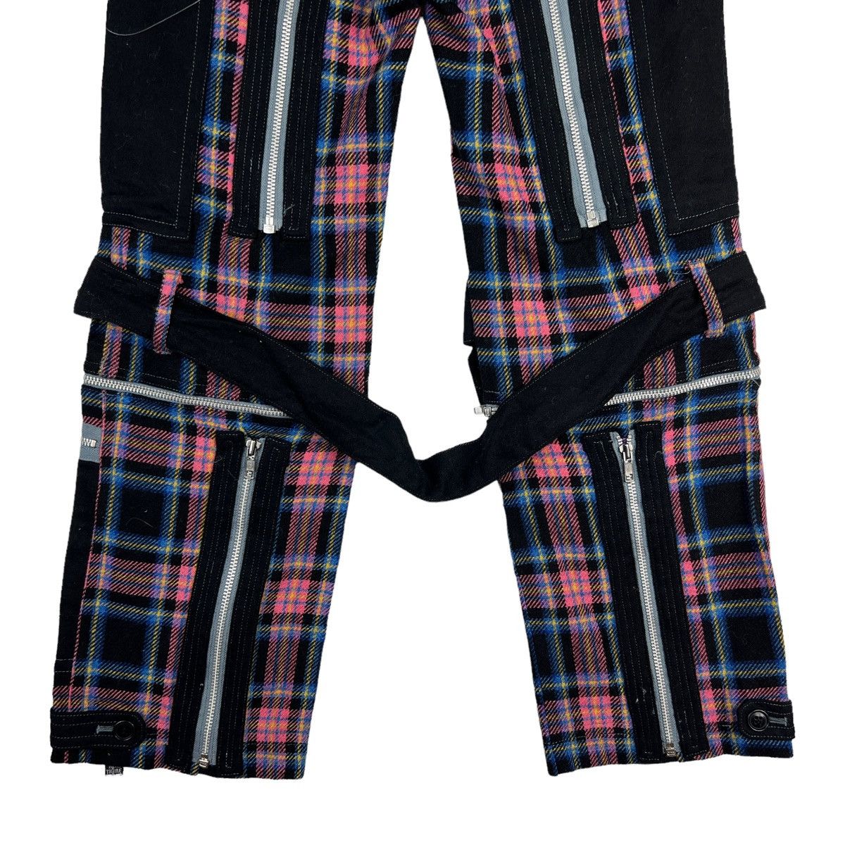 Japanese Brand HERE THERE Bondage Pants Punk Checkered Seditionaries Sex Size US 30 / EU 46 - 9 Thumbnail