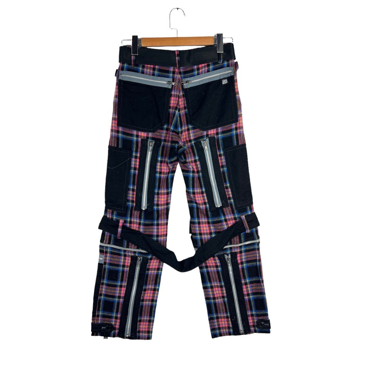 Japanese Brand HERE THERE Bondage Pants Punk Checkered Seditionaries Sex Size US 30 / EU 46 - 5 Thumbnail