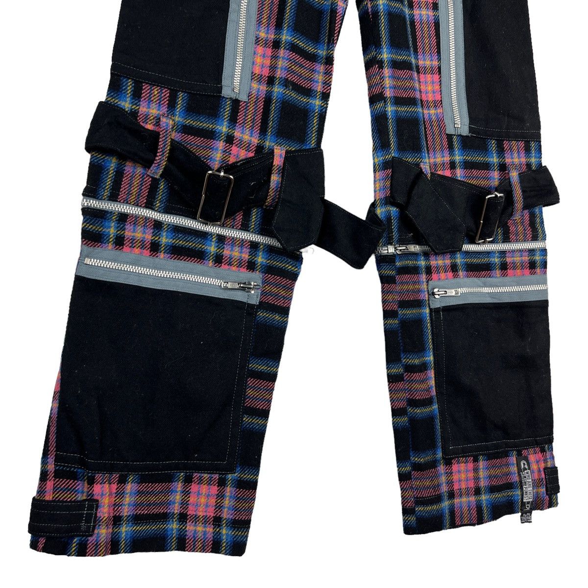 Japanese Brand HERE THERE Bondage Pants Punk Checkered Seditionaries Sex Size US 30 / EU 46 - 7 Thumbnail