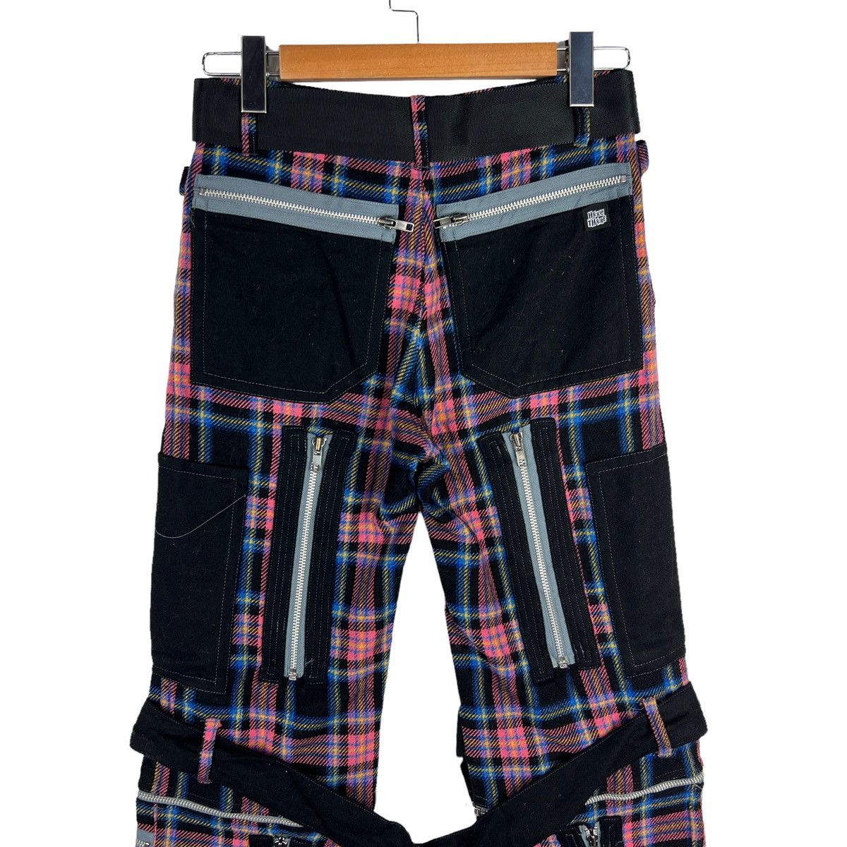 Japanese Brand HERE THERE Bondage Pants Punk Checkered Seditionaries Sex Size US 30 / EU 46 - 10 Thumbnail