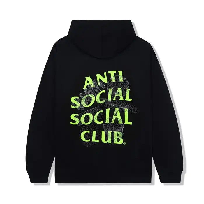 Anti social social club Shape of things zip up hoodie