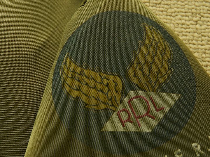 RRL Ralph Lauren Olive Eagle RRL Double RL Reversible Flight Jacket Size US S / EU 44-46 / 1 - 10 Thumbnail