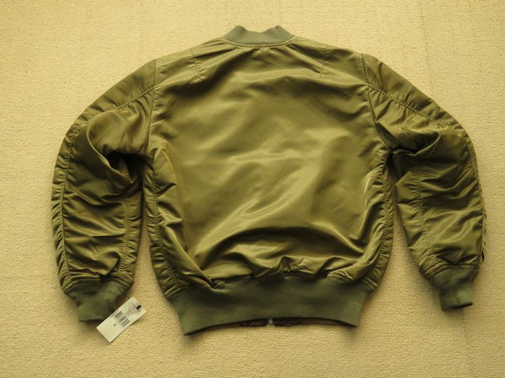 RRL Ralph Lauren Olive Eagle RRL Double RL Reversible Flight Jacket Size US S / EU 44-46 / 1 - 16 Thumbnail