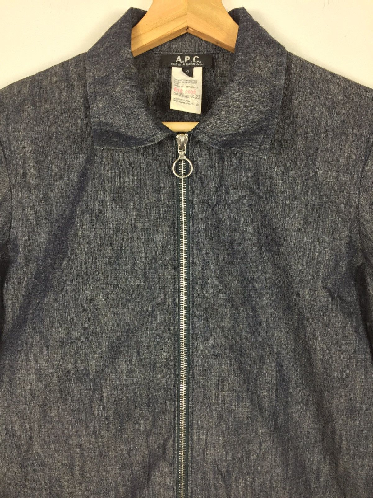 A.P.C. A.P.C ZIPPER JACKET. J056 Size US S / EU 44-46 / 1 - 3 Thumbnail