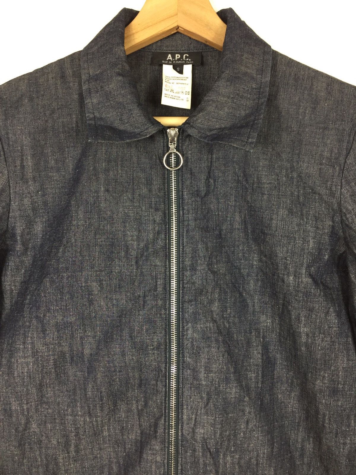 A.P.C. A.P.C ZIPPER JACKET. J056 Size US S / EU 44-46 / 1 - 2 Thumbnail