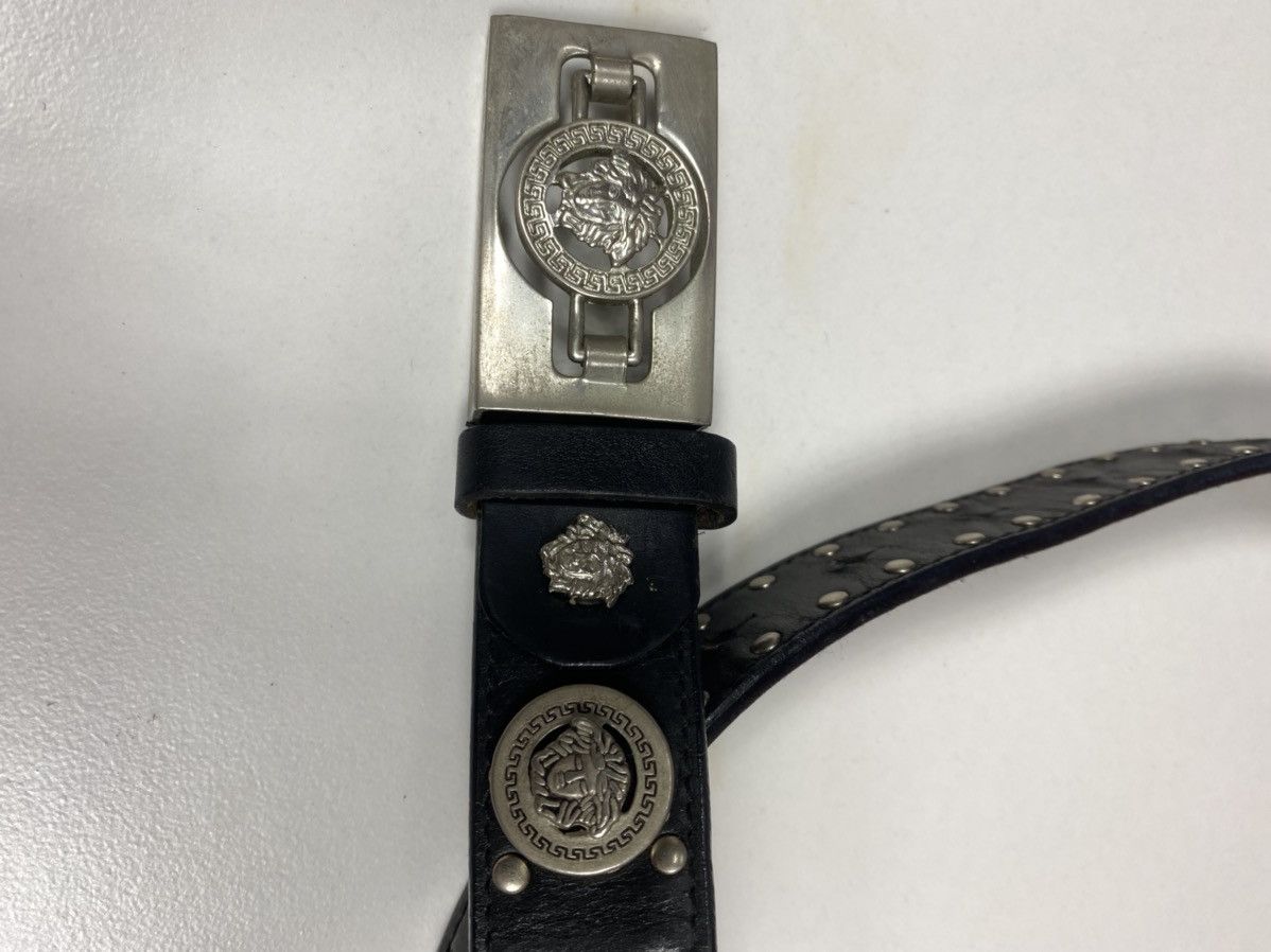 Versace Vintage Gianni Versace Medusa belt Size 30 - 7 Thumbnail