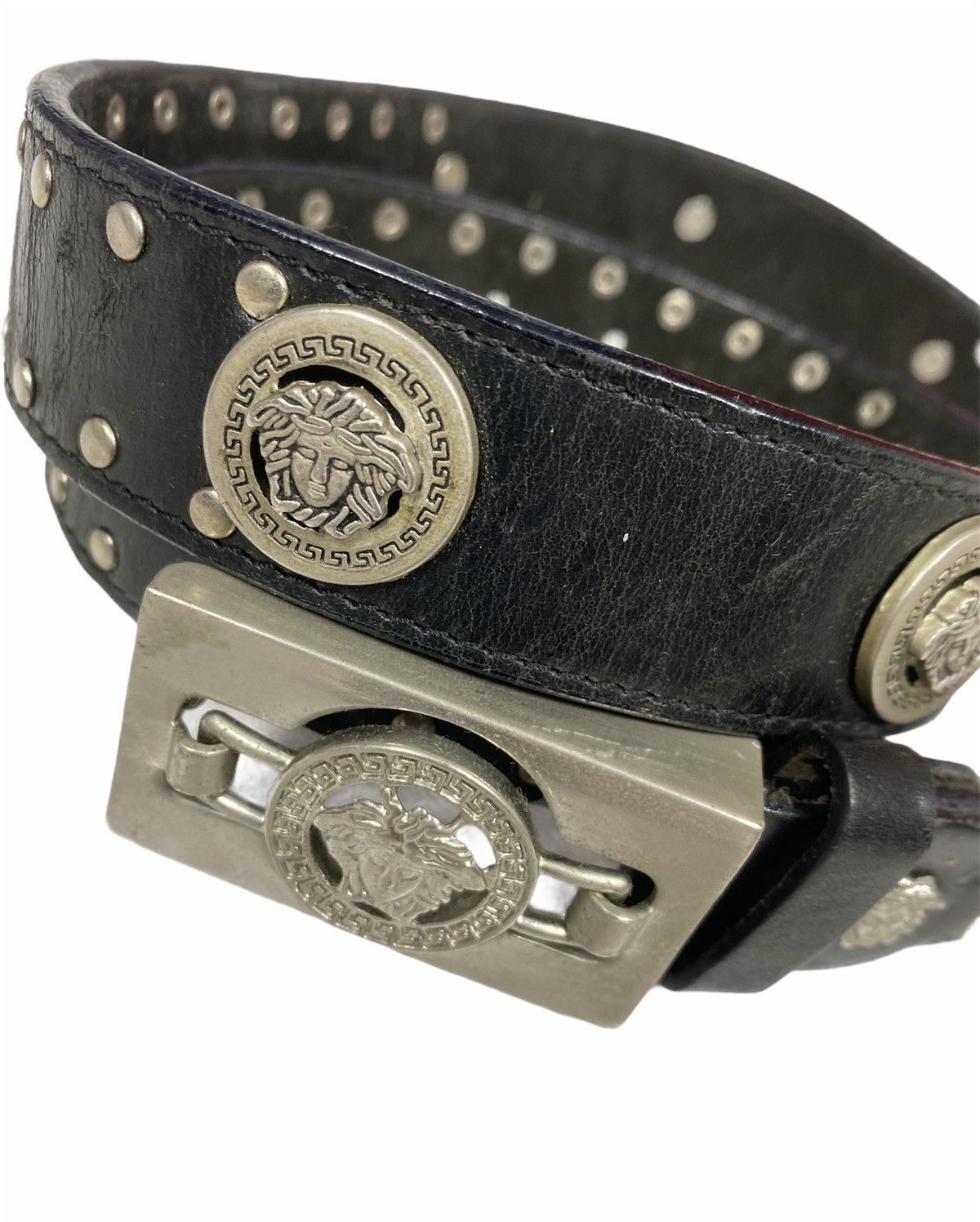 Versace Vintage Gianni Versace Medusa belt Size 30 - 3 Thumbnail