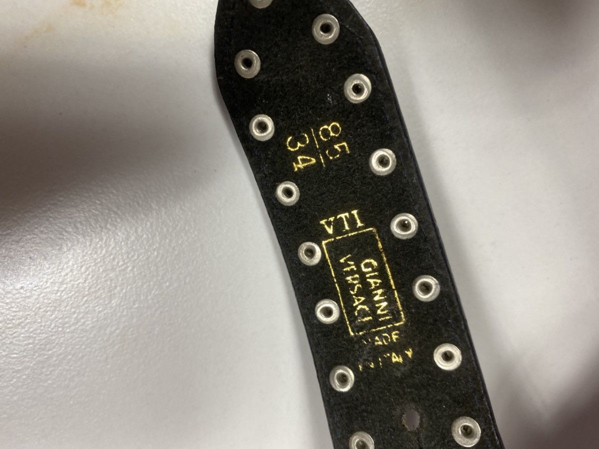 Versace Vintage Gianni Versace Medusa belt Size 30 - 5 Thumbnail