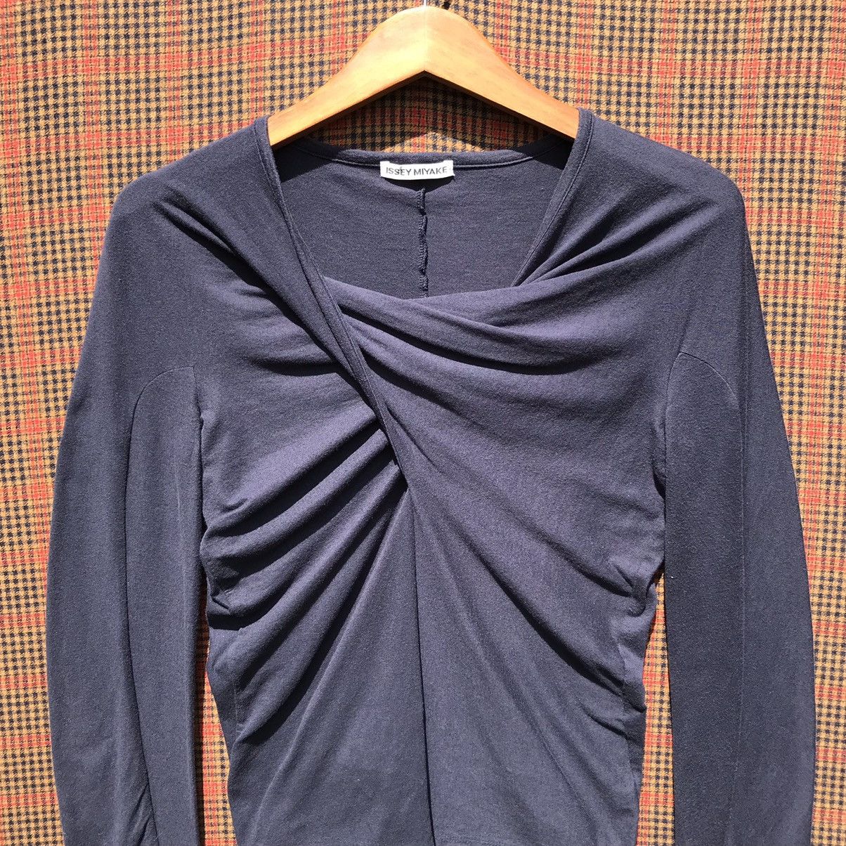 Issey Miyake Issey Miyake Women Shirt Japanese Designer Size XS / US 0-2 / IT 36-38 - 5 Thumbnail