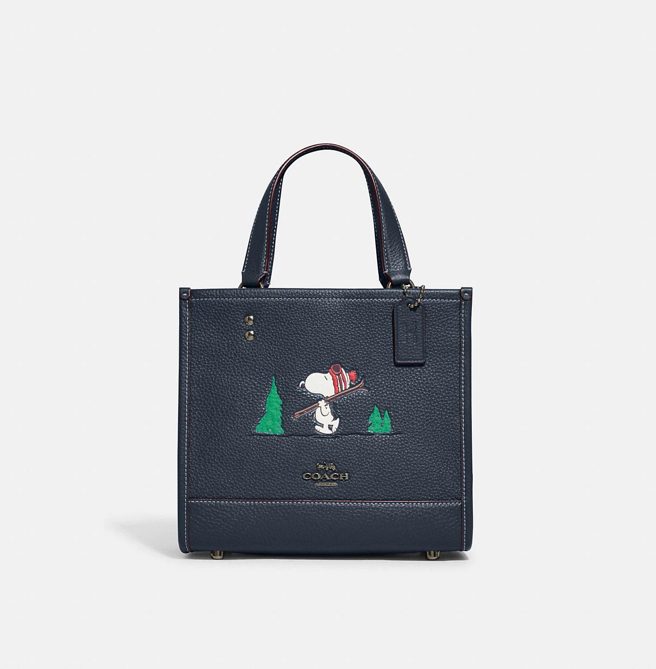 Coach Coach X Peanuts Dempsey Tote 22 With Snoopy Ski Motif Size ONE SIZE - 2 Thumbnail