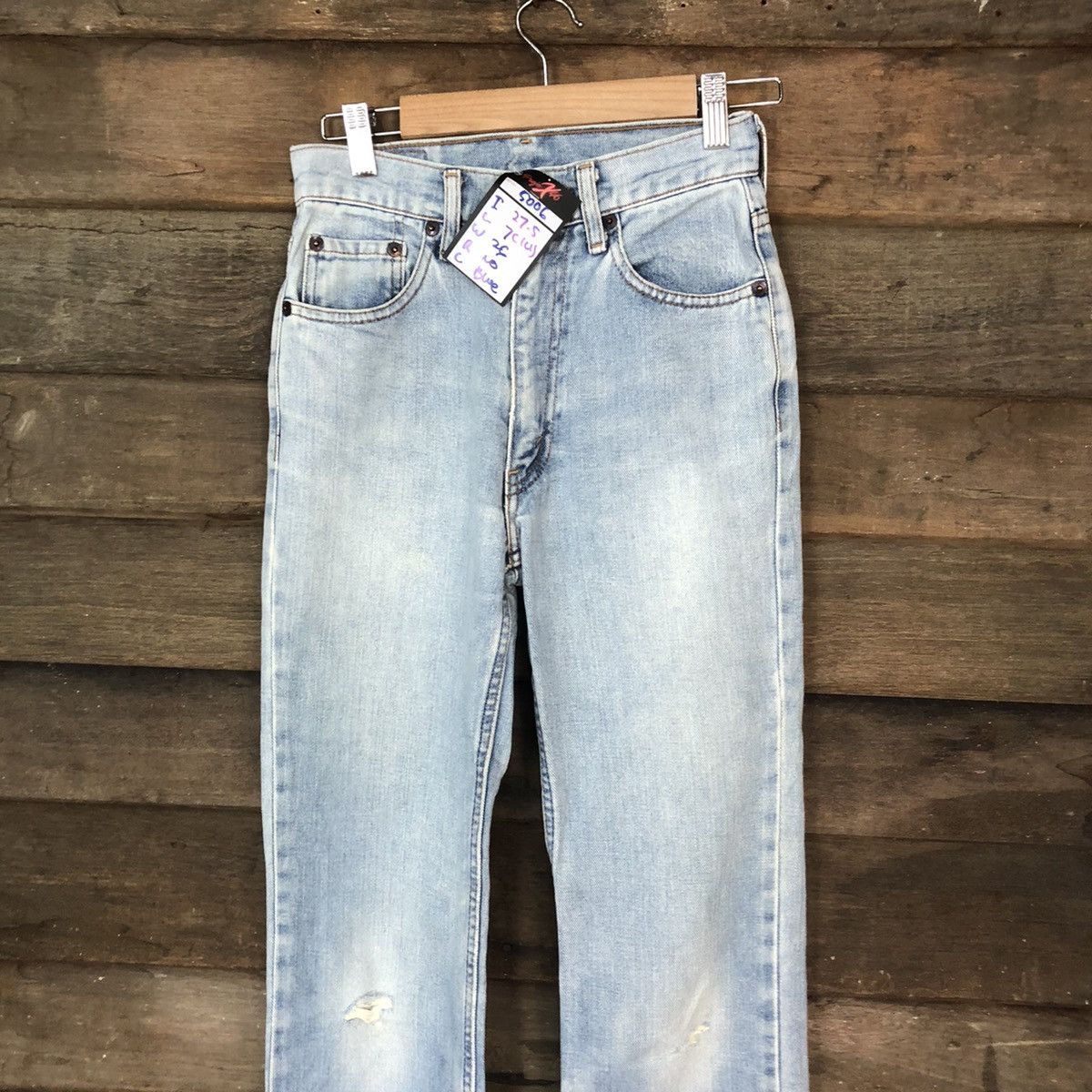 Levi's Levis Blue Distressed Denim Pants #5006 Size US 26 / EU 42 - 2 Thumbnail