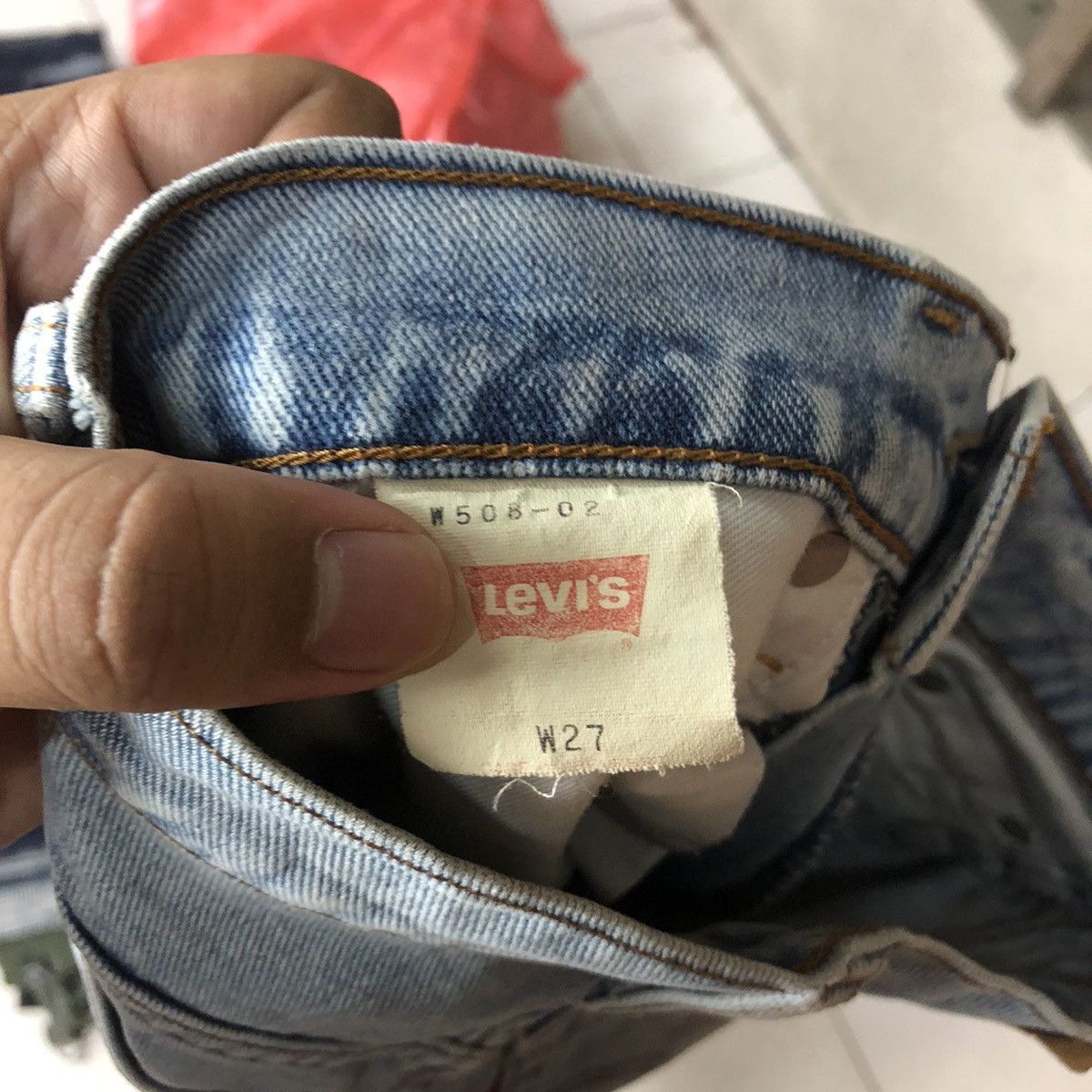 Levi's Levis Blue Distressed Denim Pants #5006 Size US 26 / EU 42 - 17 Thumbnail