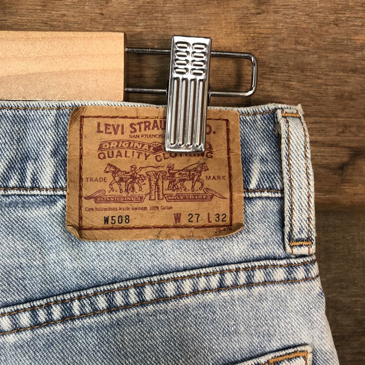 Levi's Levis Blue Distressed Denim Pants #5006 Size US 26 / EU 42 - 15 Thumbnail