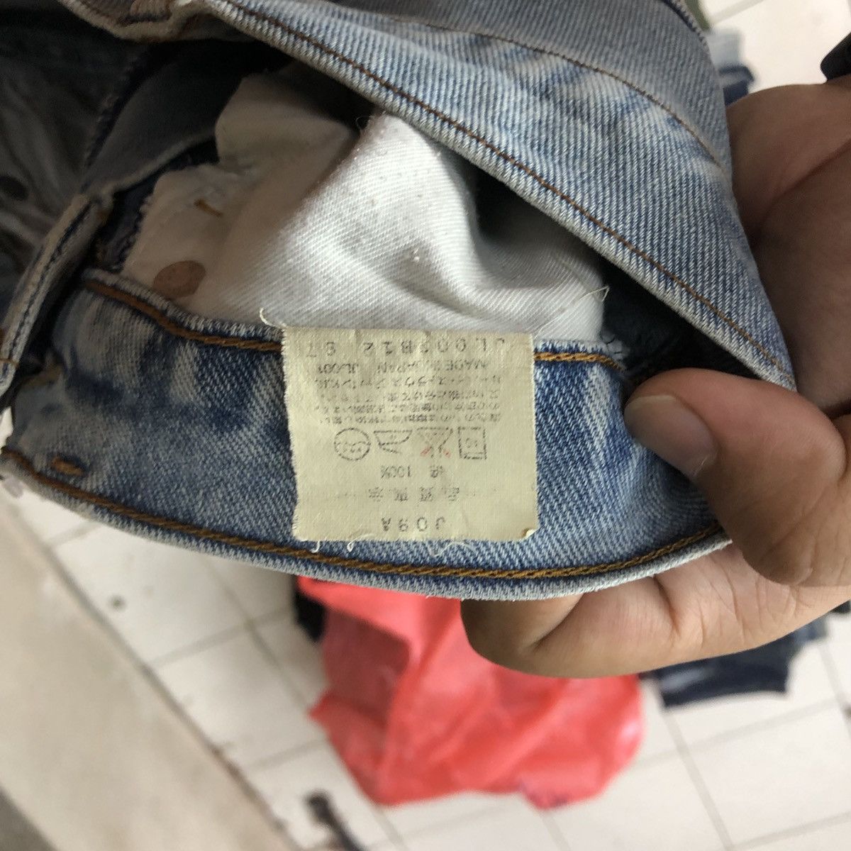 Levi's Levis Blue Distressed Denim Pants #5006 Size US 26 / EU 42 - 16 Thumbnail
