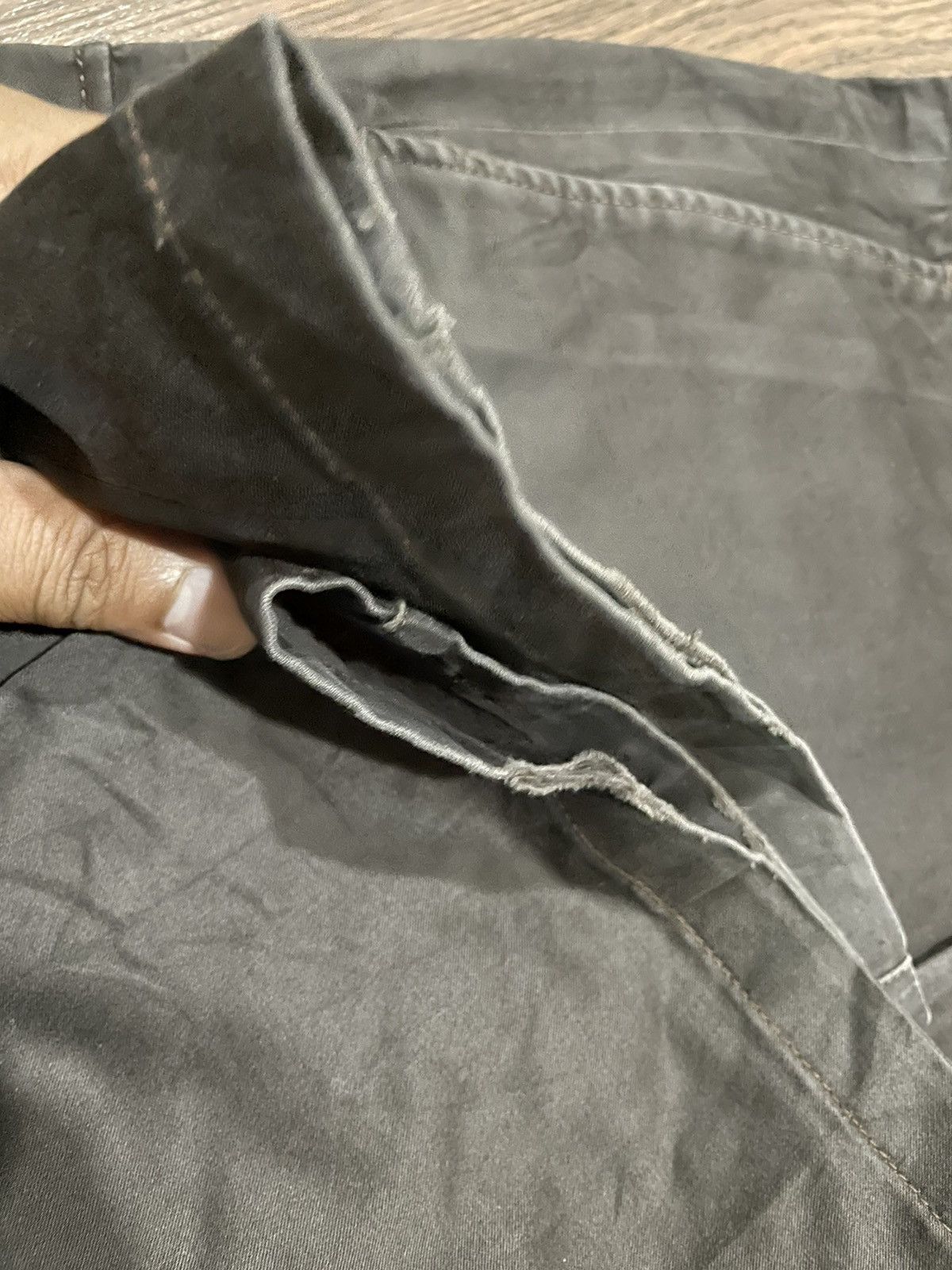 Black Label Vintage Burberry Black Label Flap Checked Pocket Cargo Pants Size US 30 / EU 46 - 17 Thumbnail