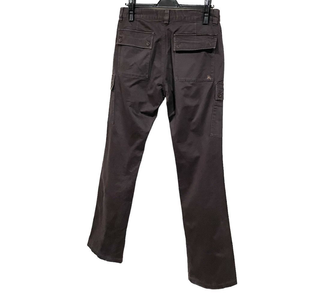 Black Label Vintage Burberry Black Label Flap Checked Pocket Cargo Pants Size US 30 / EU 46 - 12 Thumbnail