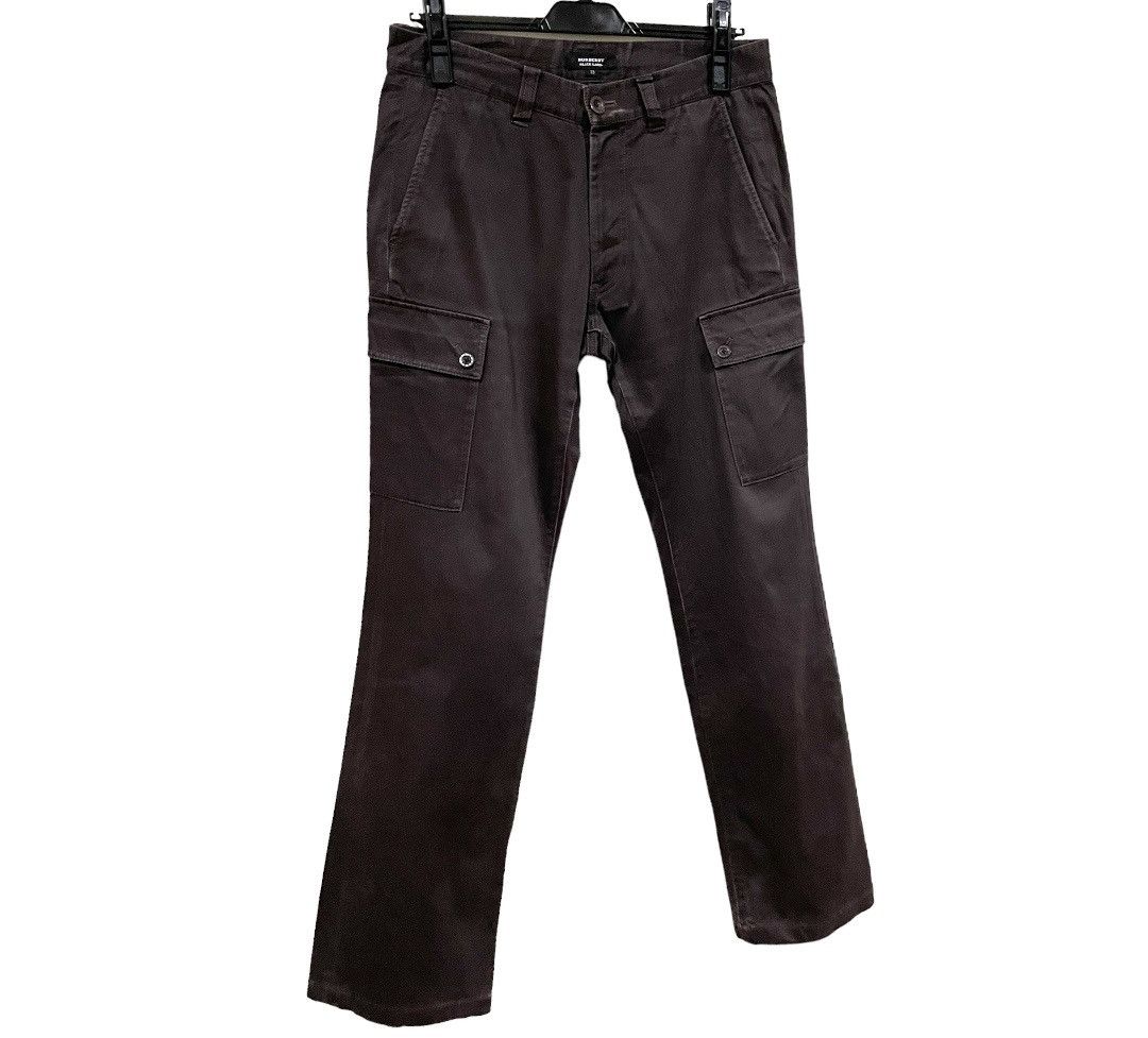 Black Label Vintage Burberry Black Label Flap Checked Pocket Cargo Pants Size US 30 / EU 46 - 2 Thumbnail
