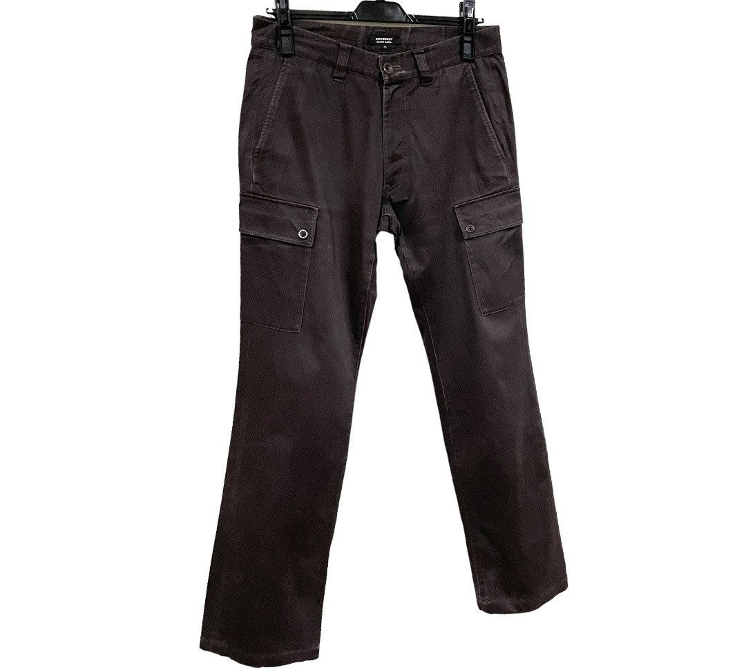 Black Label Vintage Burberry Black Label Flap Checked Pocket Cargo Pants Size US 30 / EU 46 - 3 Thumbnail