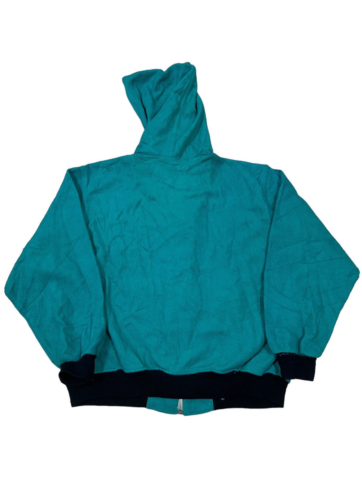 Patagonia 1980s Patagonia 🇺🇸 Micro Fleece Talon Zip Hoodie Sweater Size US L / EU 52-54 / 3 - 3 Thumbnail