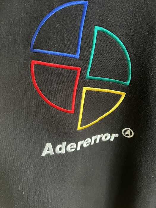 Ader Error Ader error slice logo crewneck | Grailed