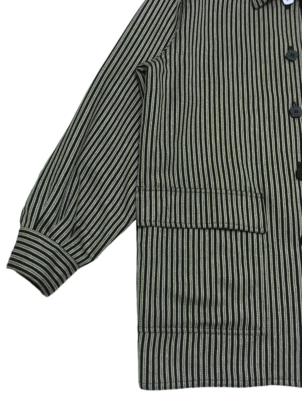 Vintage × Yves Saint Laurent Rare Design Vintage Yves Saint Laurent Hickory Jacket 1980s Size US L / EU 52-54 / 3 - 4 Thumbnail