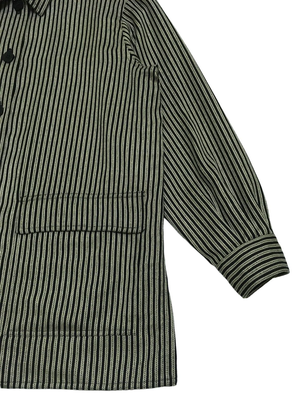 Vintage × Yves Saint Laurent Rare Design Vintage Yves Saint Laurent Hickory Jacket 1980s Size US L / EU 52-54 / 3 - 5 Thumbnail