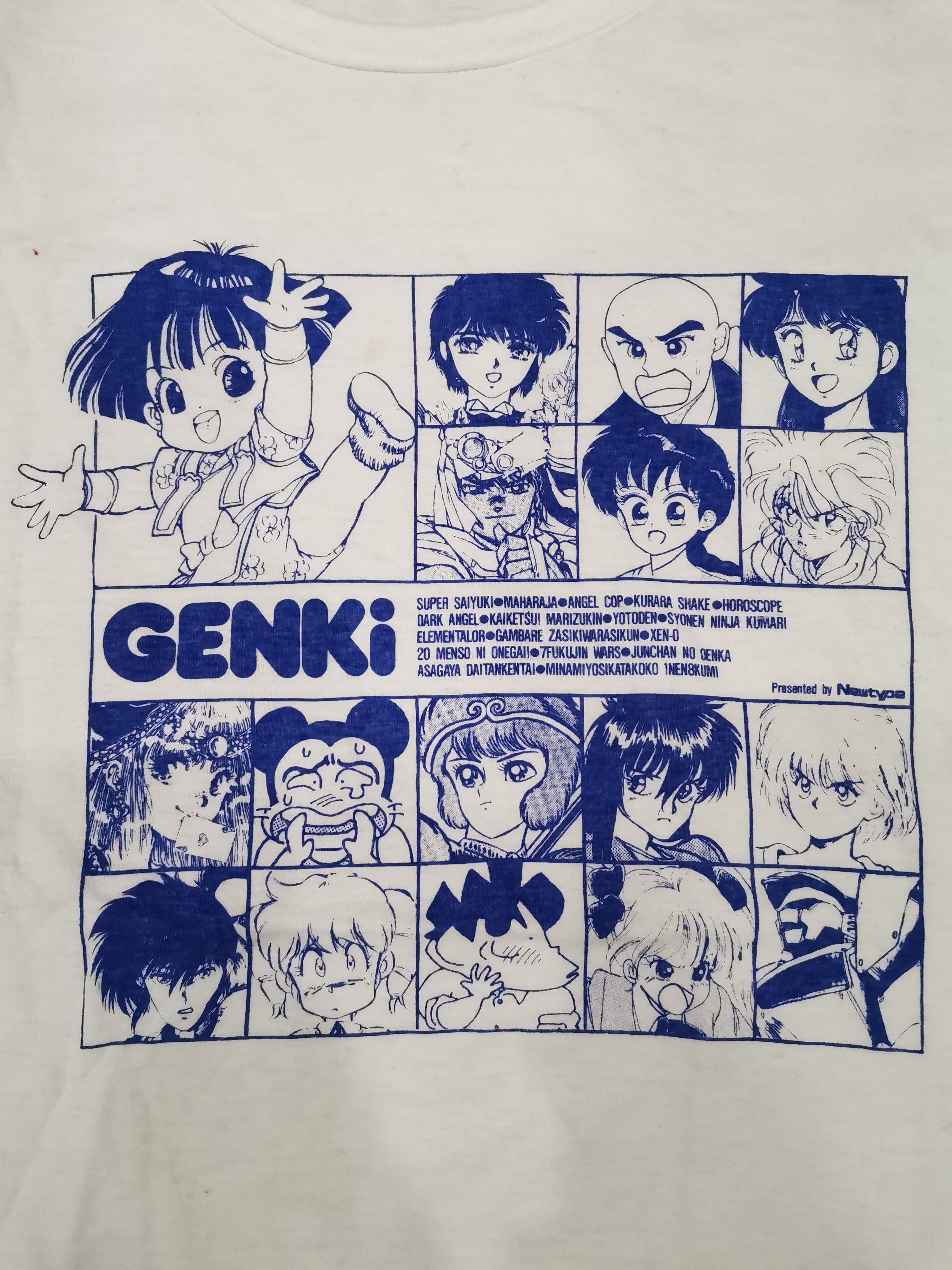 Vintage Single Stitch Genki Super Saiyuki Angel Cop
