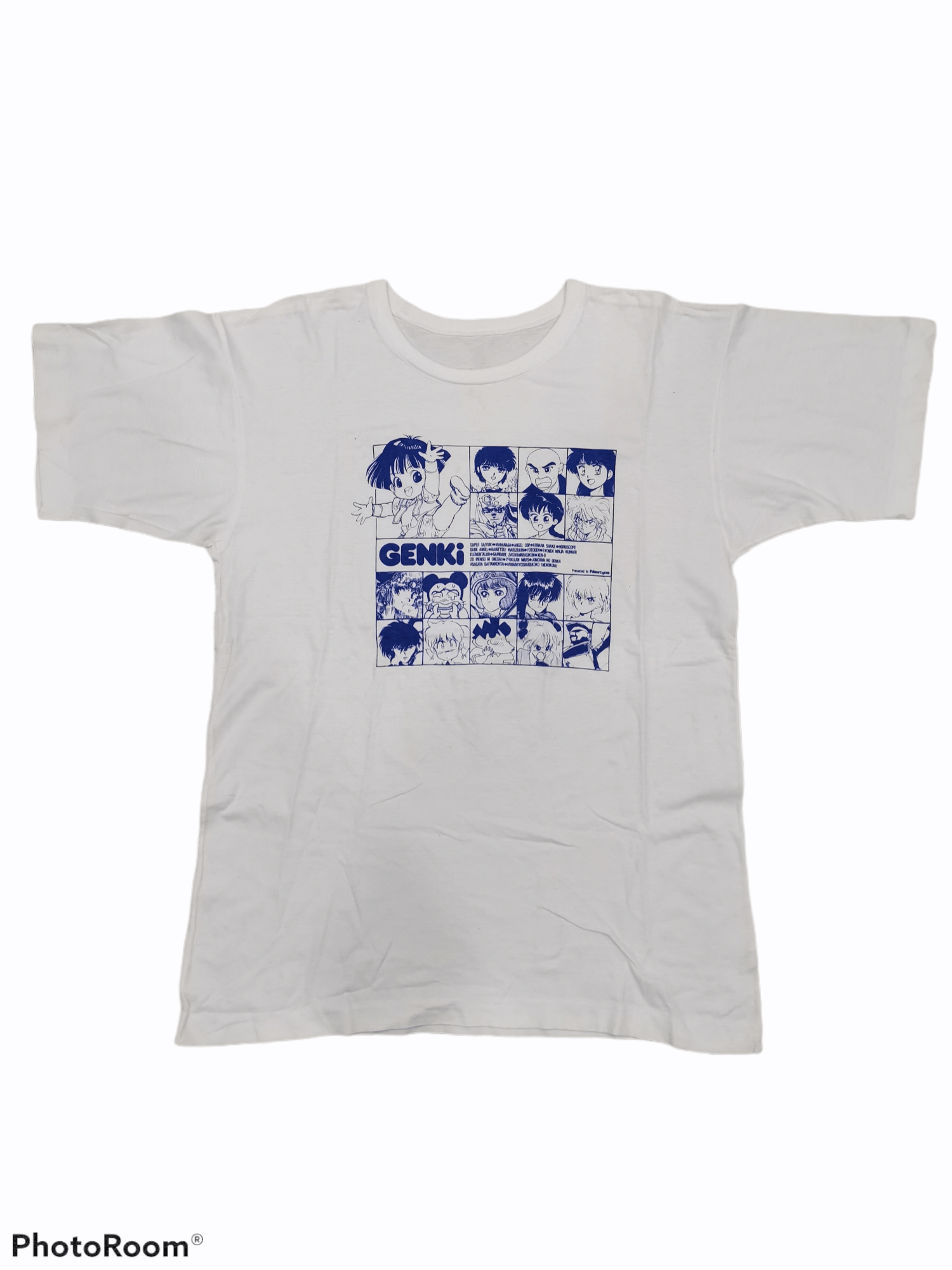 Anime × Japanese Brand × Vintage Vintage Single Stitch Genki | Super Saiyuki | Angel Cop Size US M / EU 48-50 / 2 - 2 Thumbnail