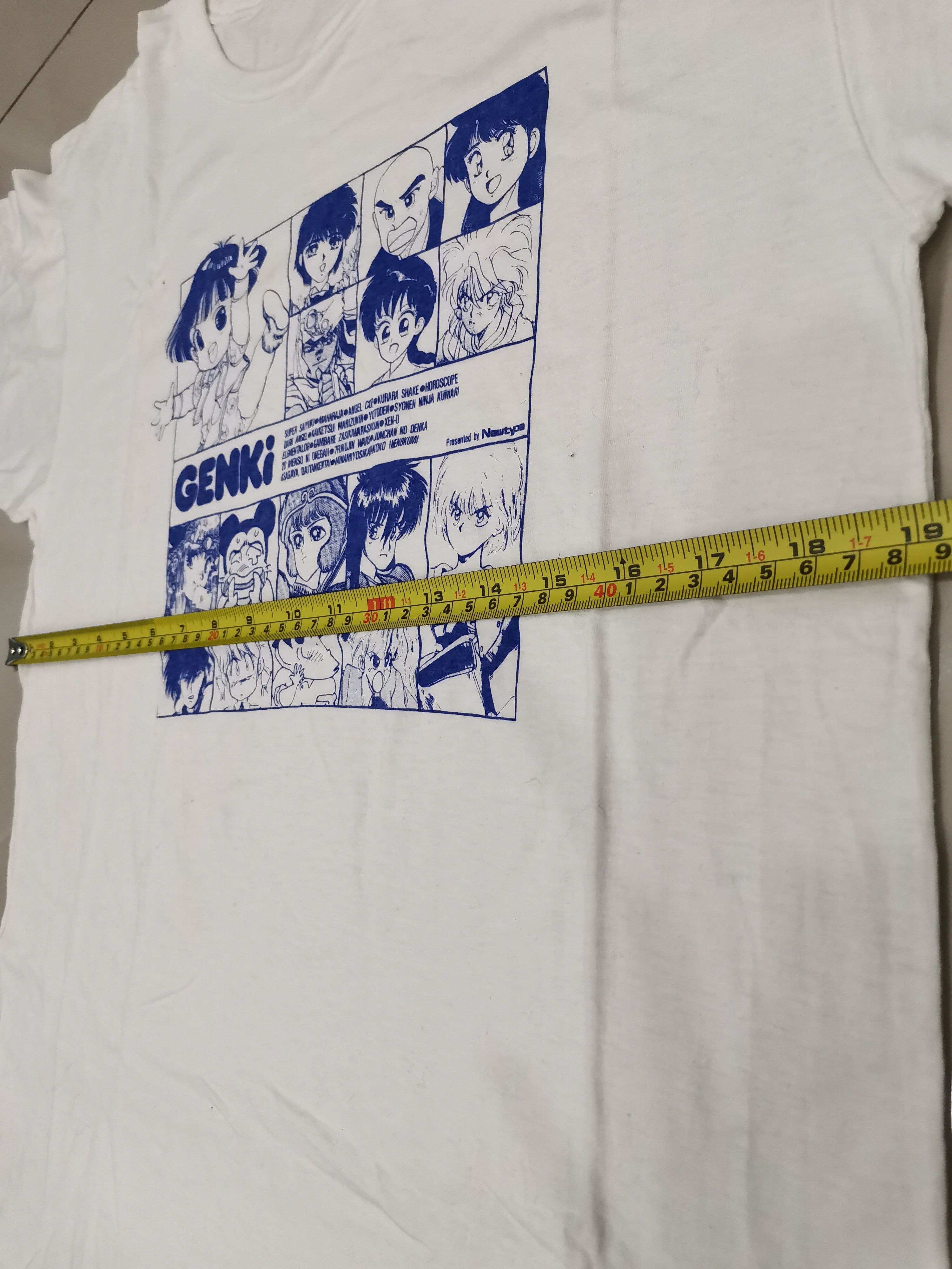 Anime × Japanese Brand × Vintage Vintage Single Stitch Genki | Super Saiyuki | Angel Cop Size US M / EU 48-50 / 2 - 5 Thumbnail