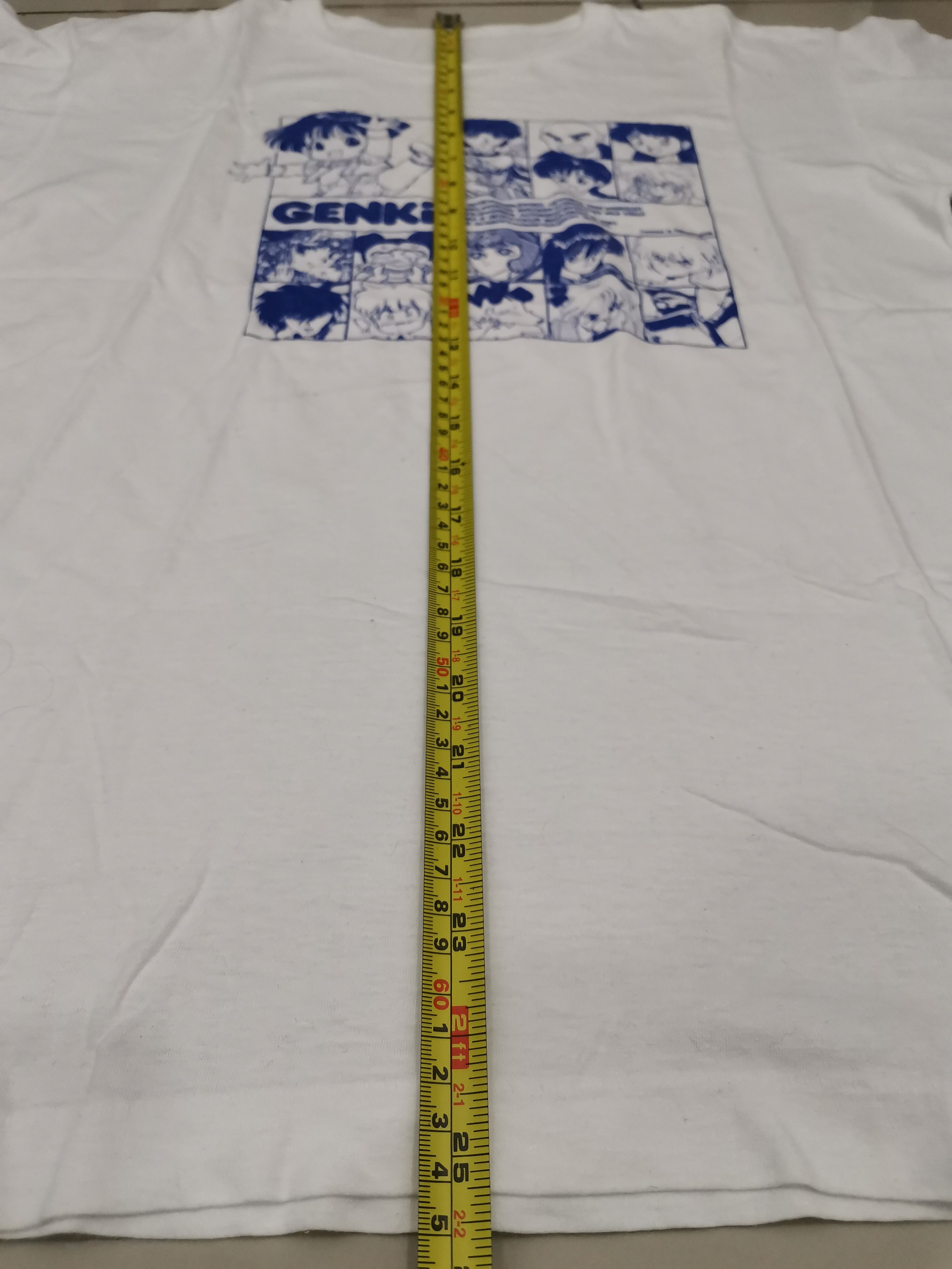 Anime × Japanese Brand × Vintage Vintage Single Stitch Genki | Super Saiyuki | Angel Cop Size US M / EU 48-50 / 2 - 6 Thumbnail