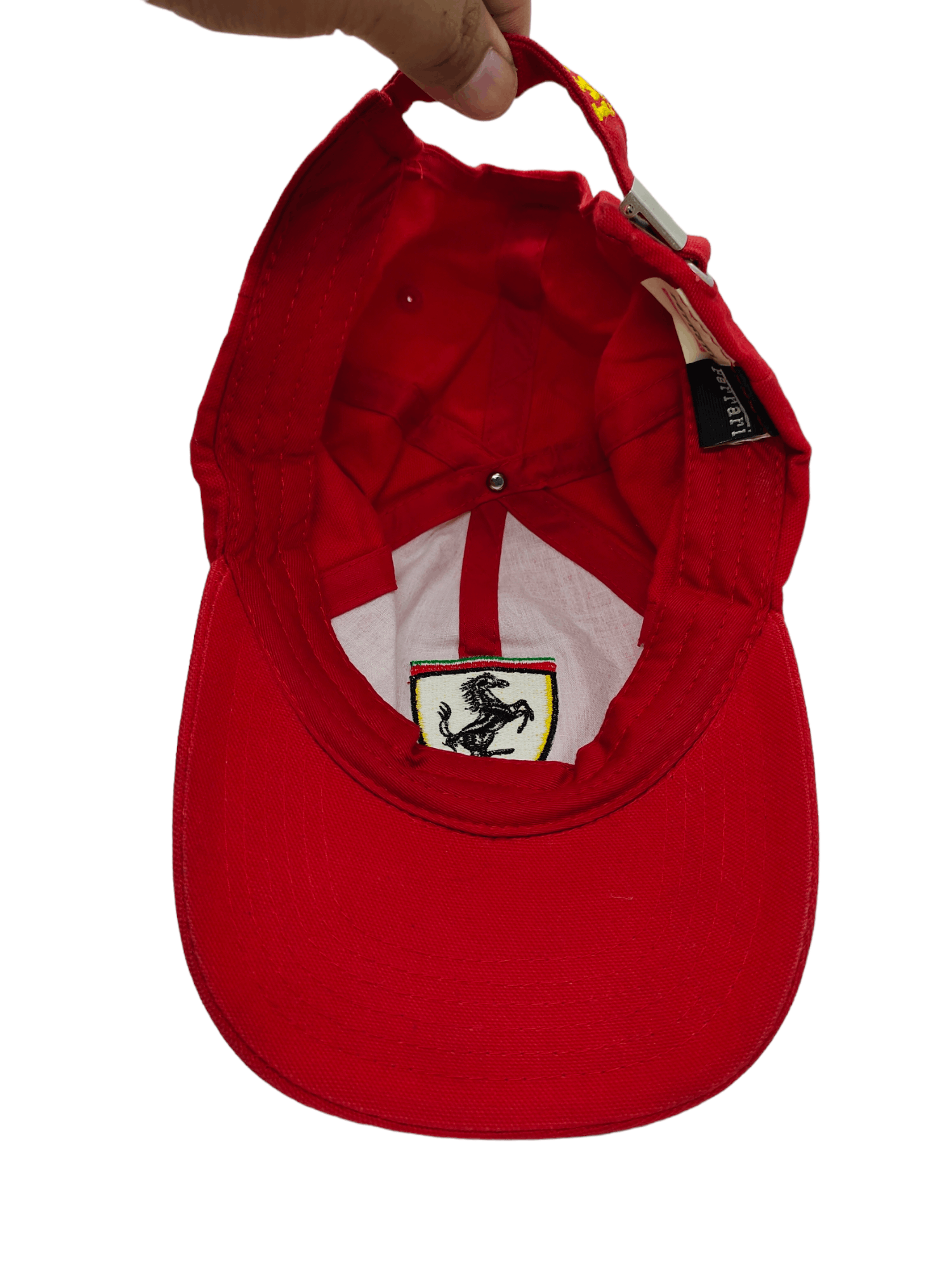 Vintage Vintage 2002 Ferrari Cap Hat Adjustable Size ONE SIZE - 4 Thumbnail
