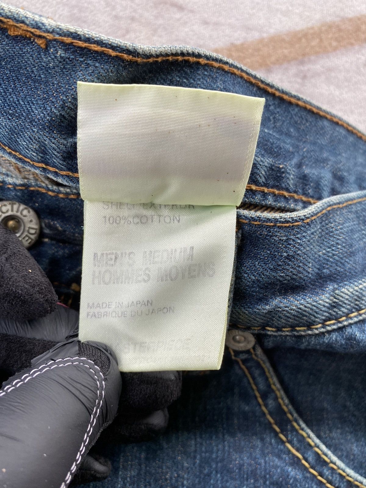 MasterPiece Vintage Masterpiece by Hectic Denim Jeans Size US 33 - 16 Thumbnail