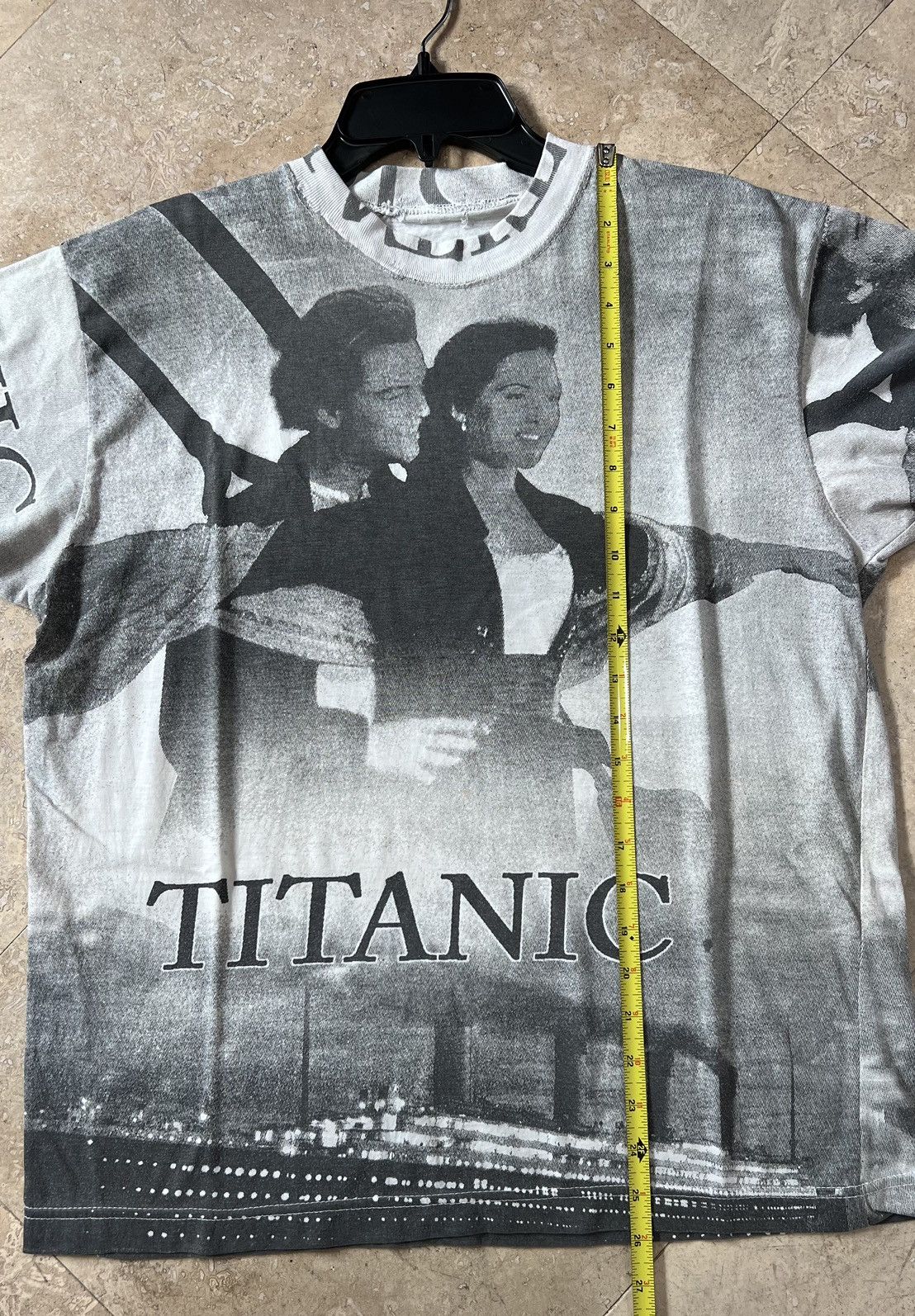 Vintage AOP Titanic Tee Size large Size US L / EU 52-54 / 3 - 4 Thumbnail