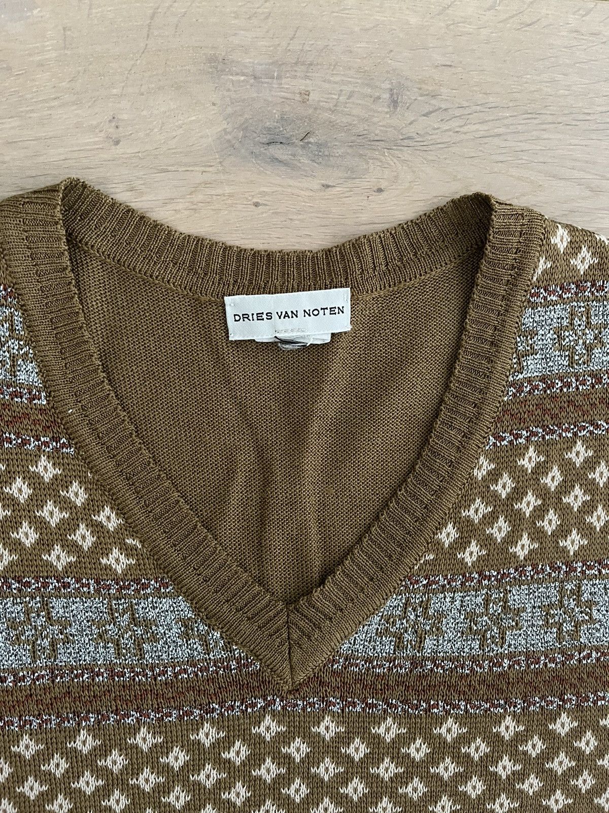 Dries Van Noten Dries van Noten Vintage Knitted Vest Size US S / EU 44-46 / 1 - 3 Thumbnail