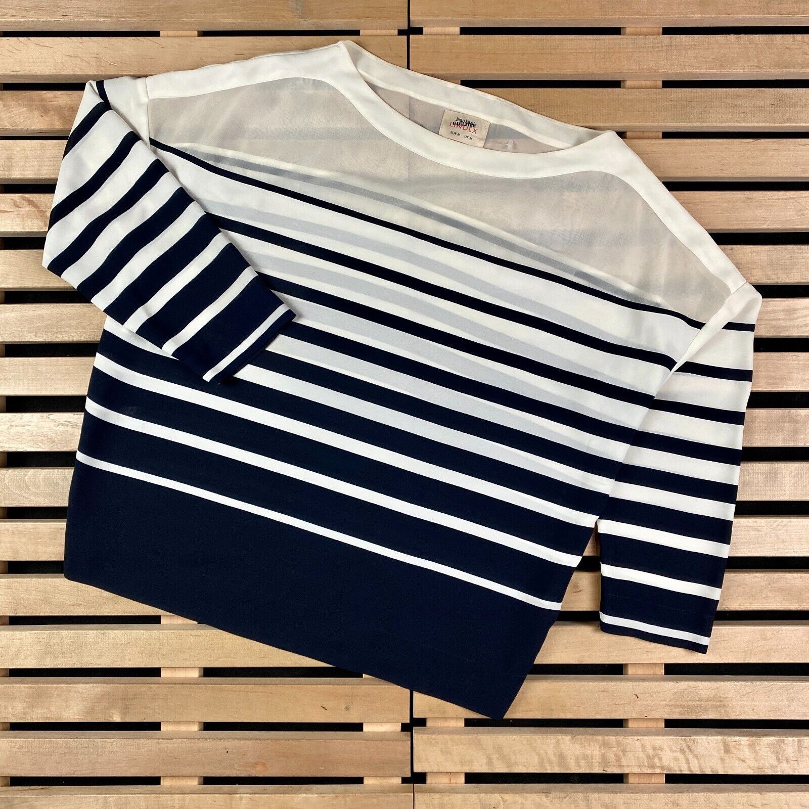 Jean Paul Gaultier Women’s Top Long Sleeve Jean Paul Gaultter Lindex Size M Size M / US 6-8 / IT 42-44 - 1 Thumbnail