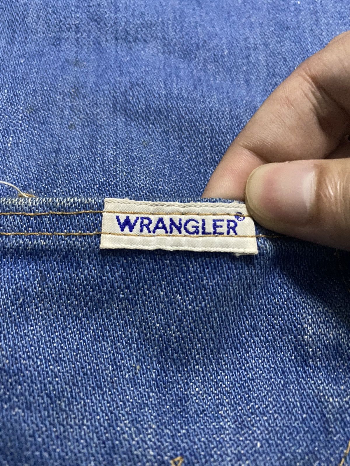 Vintage × Wrangler Vintage Wrangler Denim Sherpa Vest Jacket Size US M / EU 48-50 / 2 - 7 Thumbnail