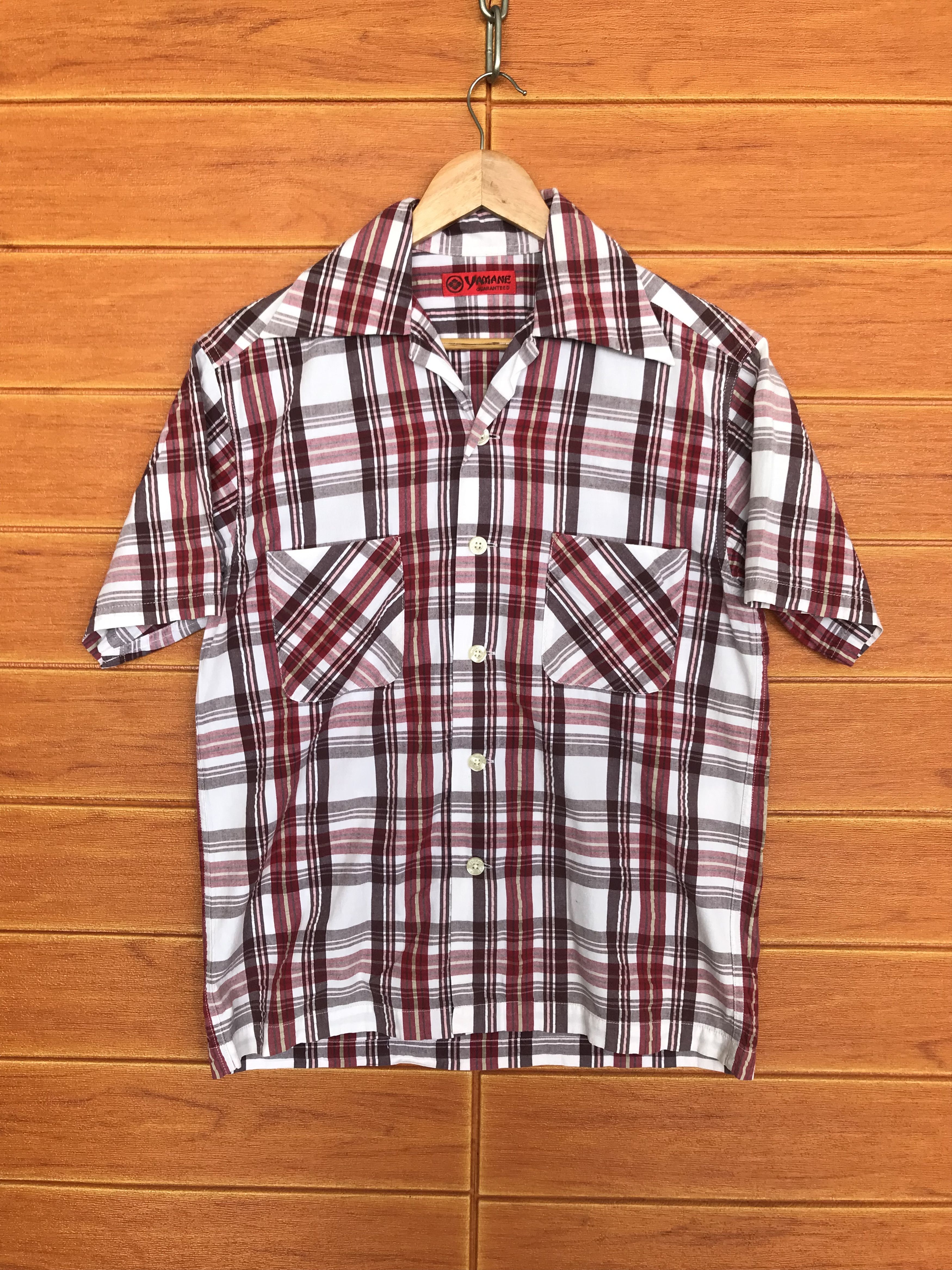 Evisu EVISU YAMANE Checkered Plaid Shirt Size US M / EU 48-50 / 2 - 1 Thumbnail