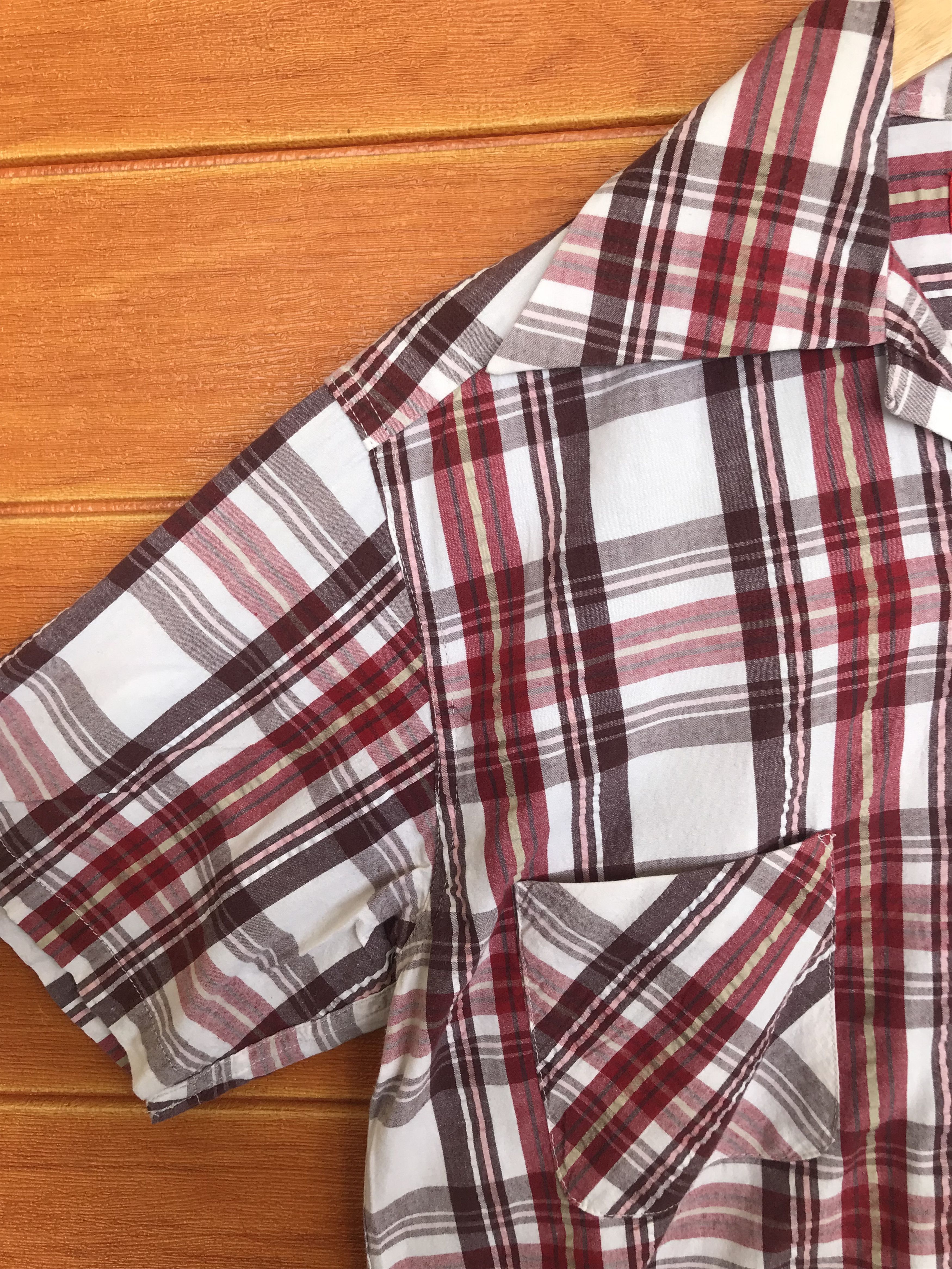 Evisu EVISU YAMANE Checkered Plaid Shirt Size US M / EU 48-50 / 2 - 3 Thumbnail