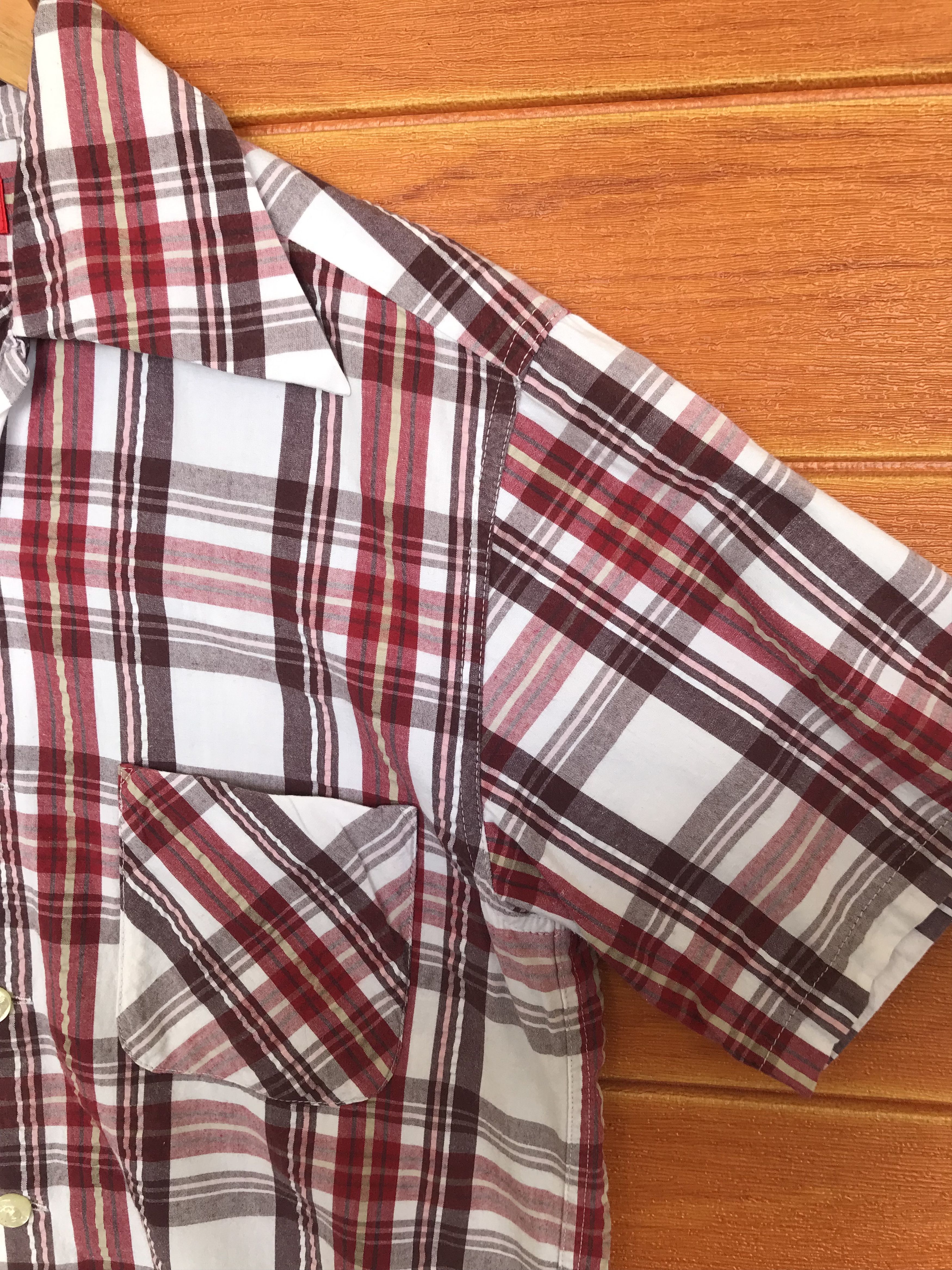 Evisu EVISU YAMANE Checkered Plaid Shirt Size US M / EU 48-50 / 2 - 4 Thumbnail