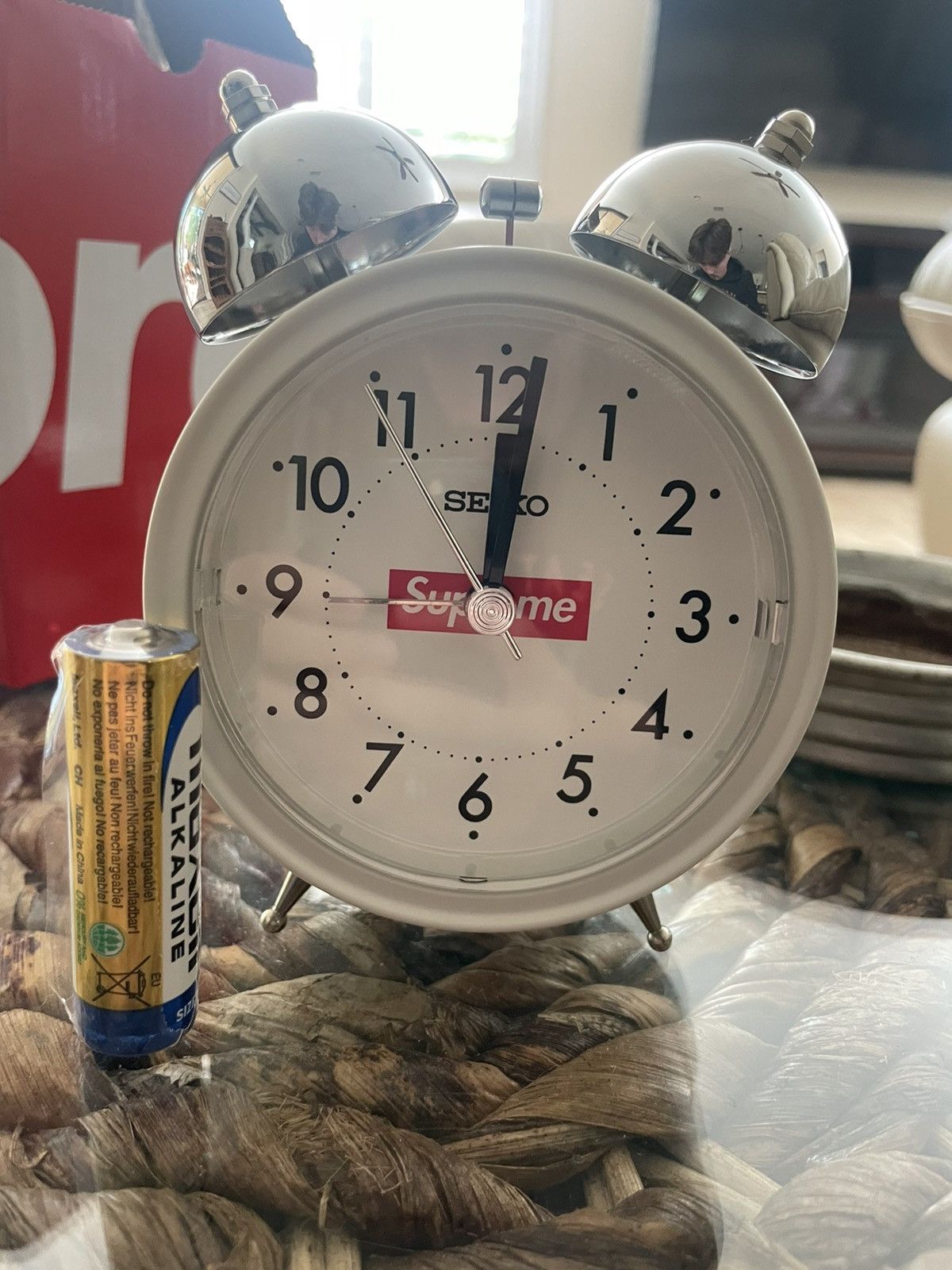 Seiko × Supreme Supreme seiko alarm clock | Grailed