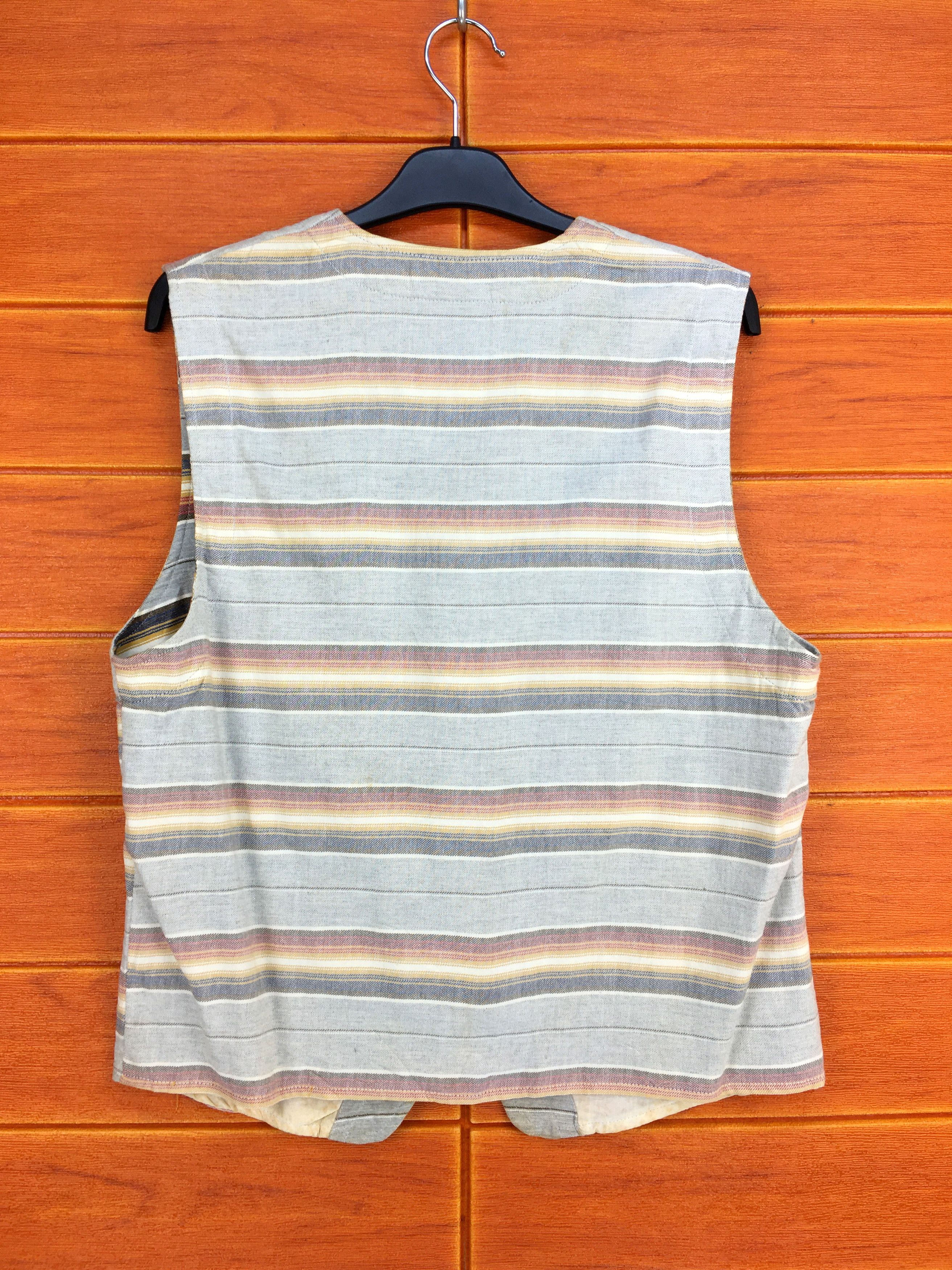 Japanese Brand Power To The People Culture Mix Navajo Vest Size US L / EU 52-54 / 3 - 8 Thumbnail