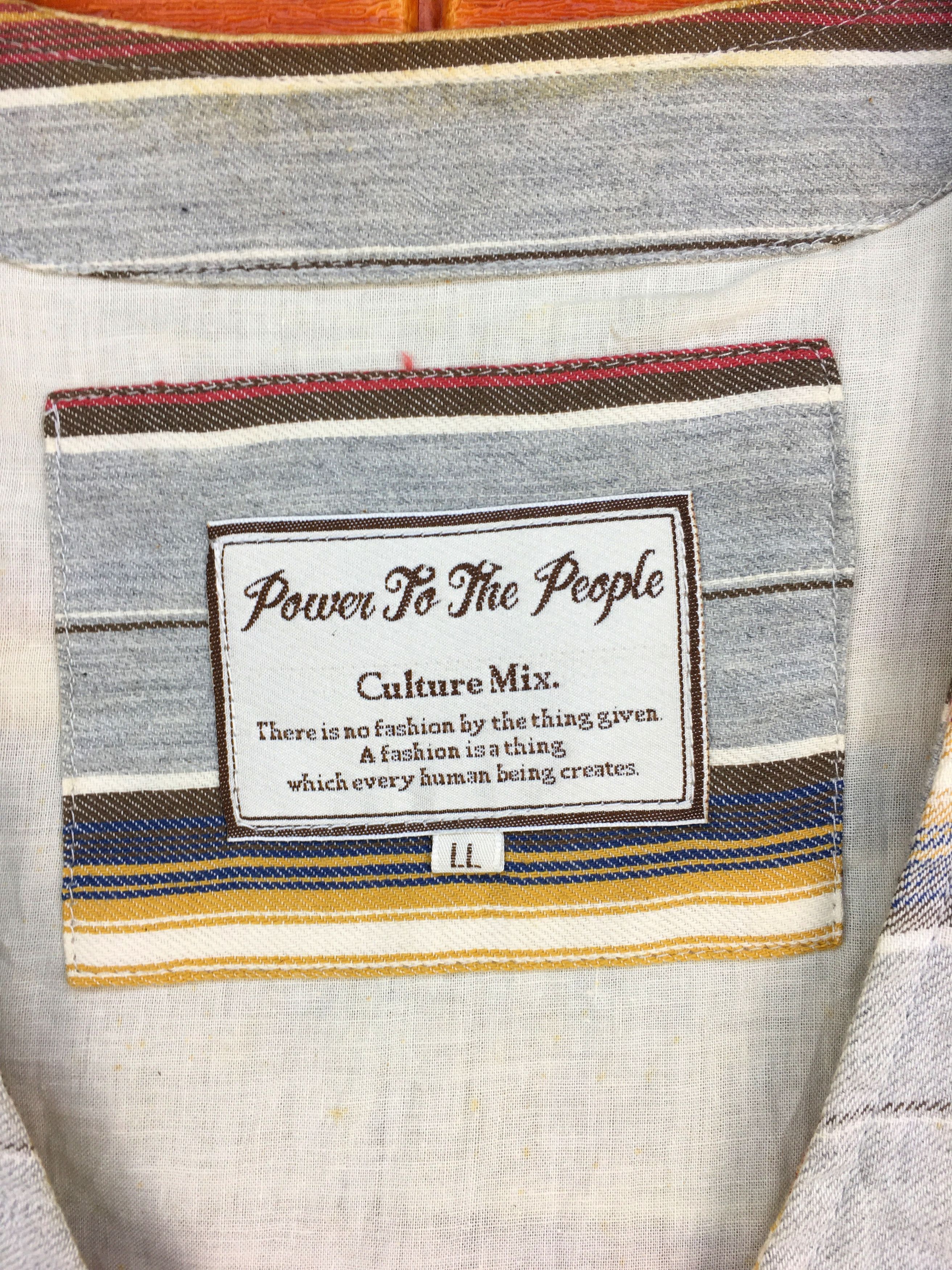 Japanese Brand Power To The People Culture Mix Navajo Vest Size US L / EU 52-54 / 3 - 7 Thumbnail