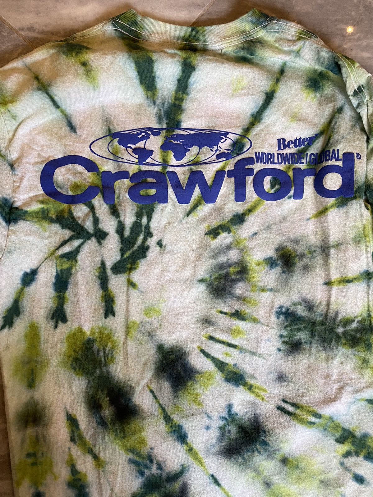 Better Gift Shop x Shaun Crawford Tie Dye Shirt