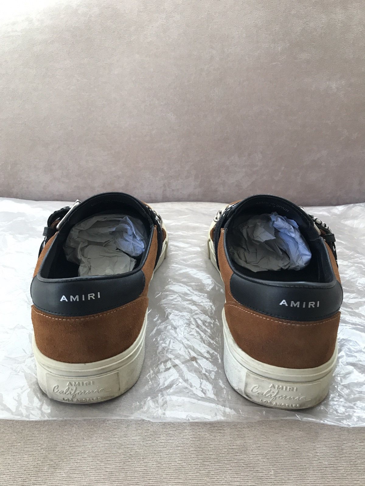 Amiri Amiri Brown Slip On Size US 8.5 / EU 41-42 - 3 Thumbnail