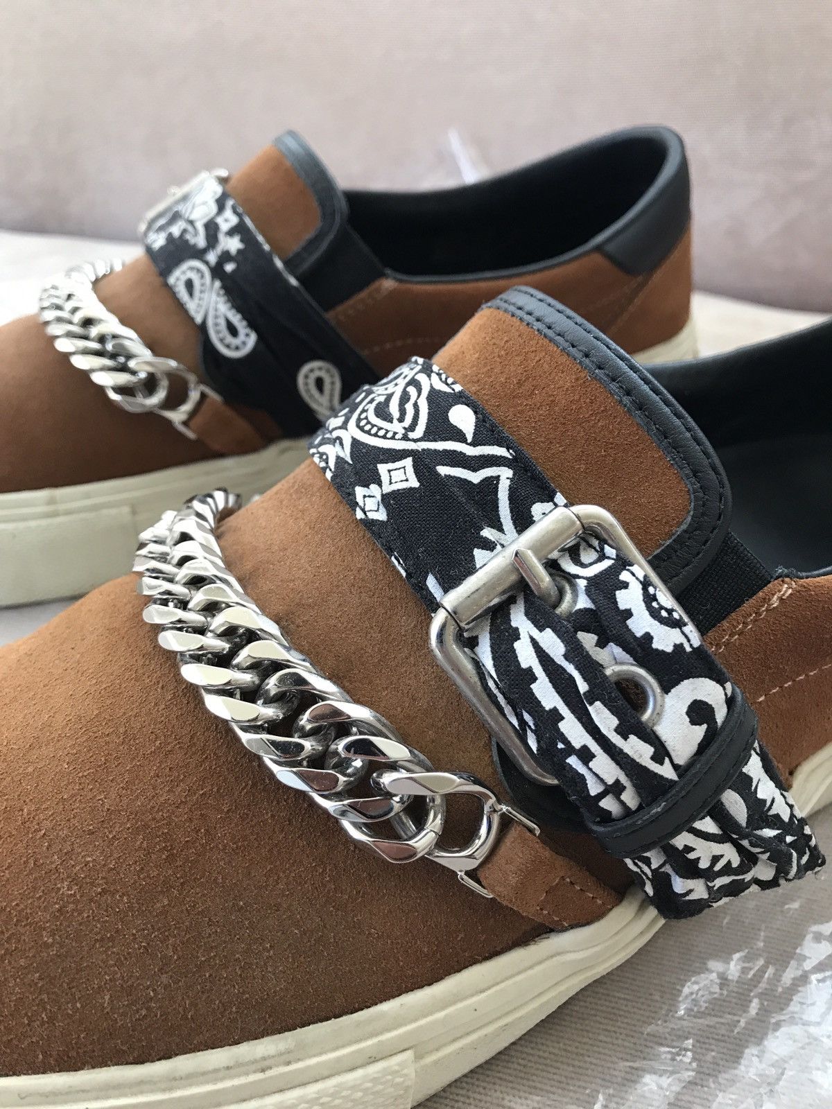 Amiri Amiri Brown Slip On Size US 8.5 / EU 41-42 - 4 Thumbnail
