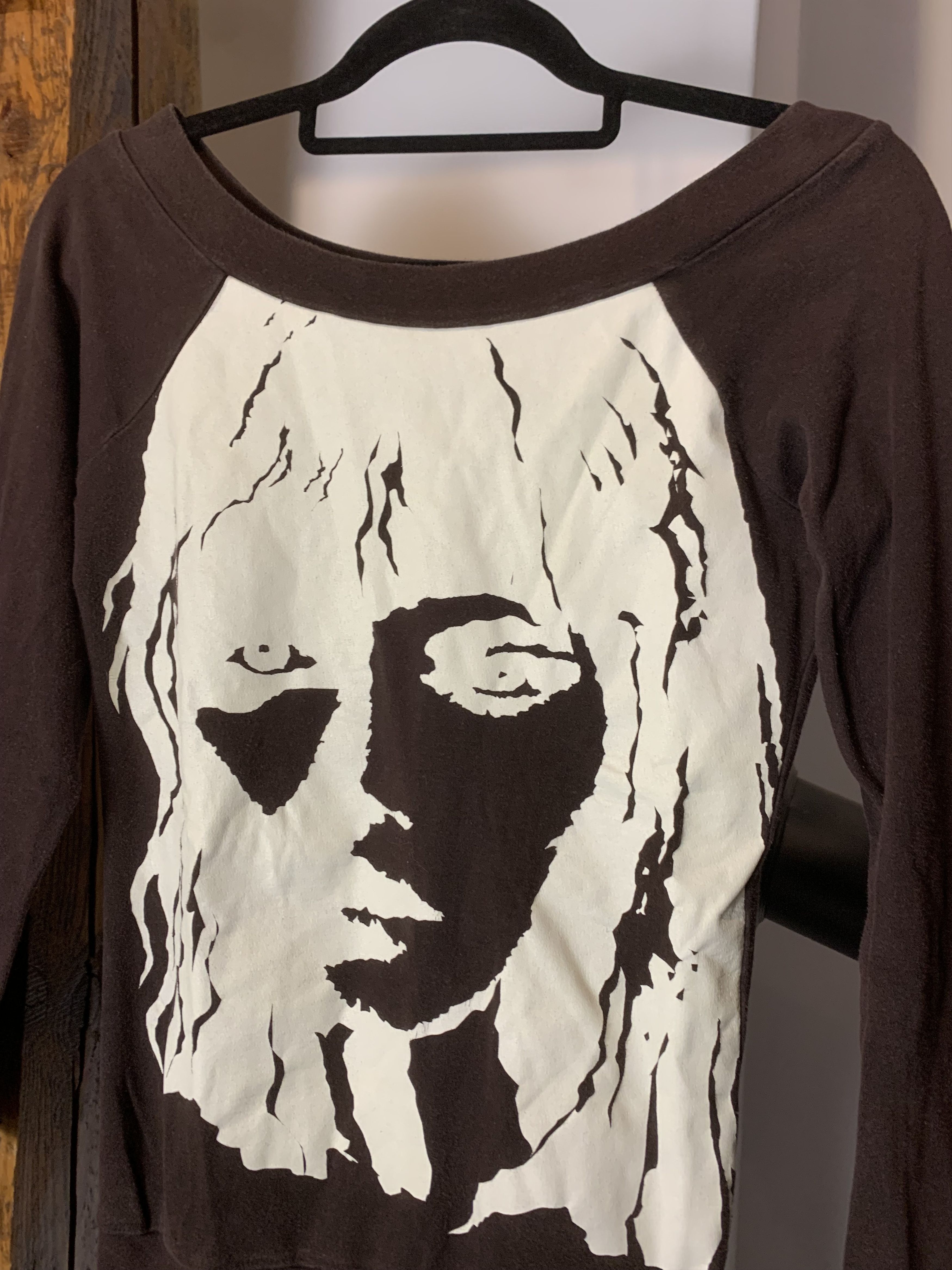 Japanese Brand × Vintage Vintage Women Face Longsleeve Size US S / EU 44-46 / 1 - 2 Thumbnail
