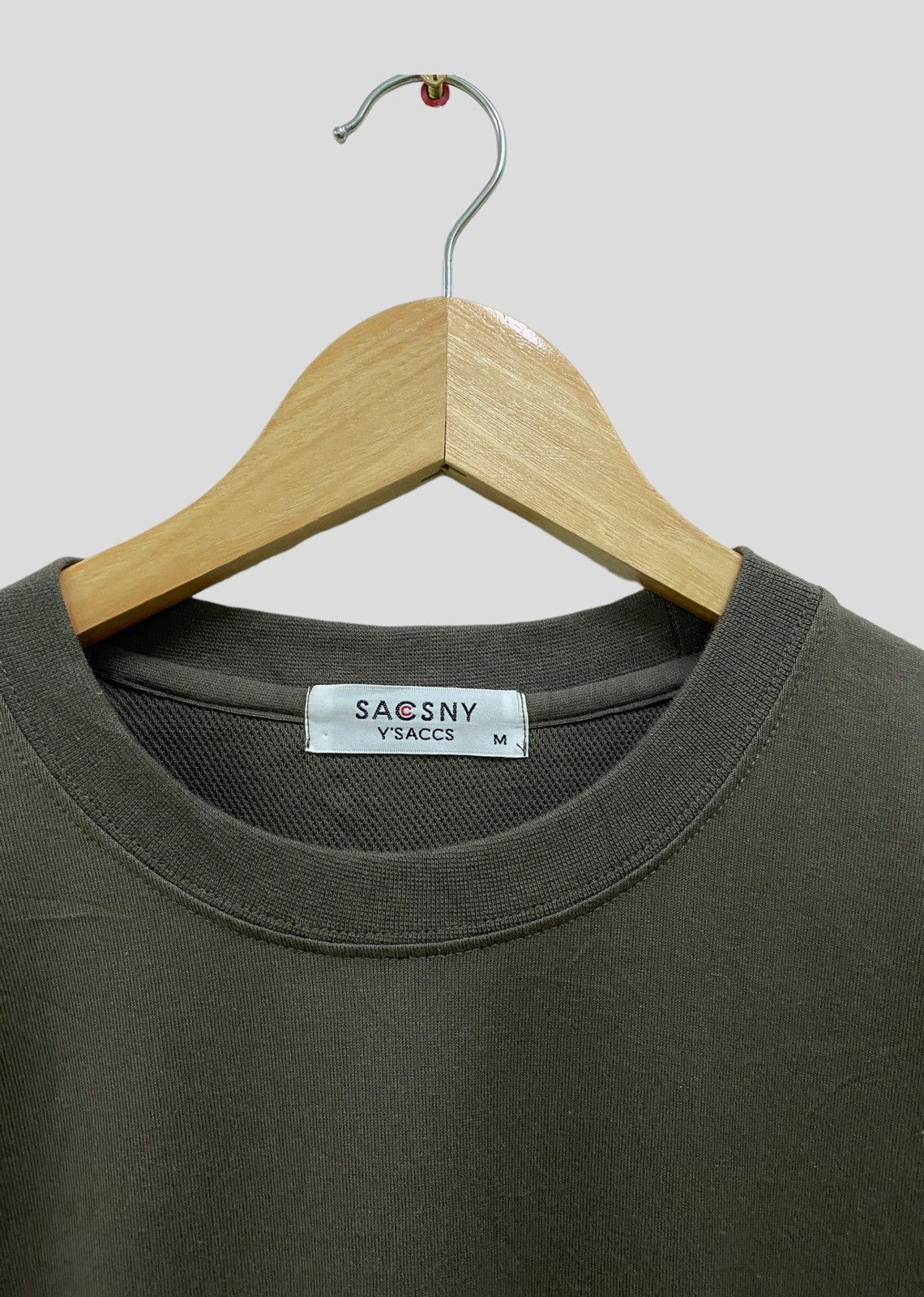 Vintage × Y's × Yohji Yamamoto VINTAGE SACSNY Y'SACCS SINGLE POCKET TSHIRT Size US M / EU 48-50 / 2 - 4 Thumbnail