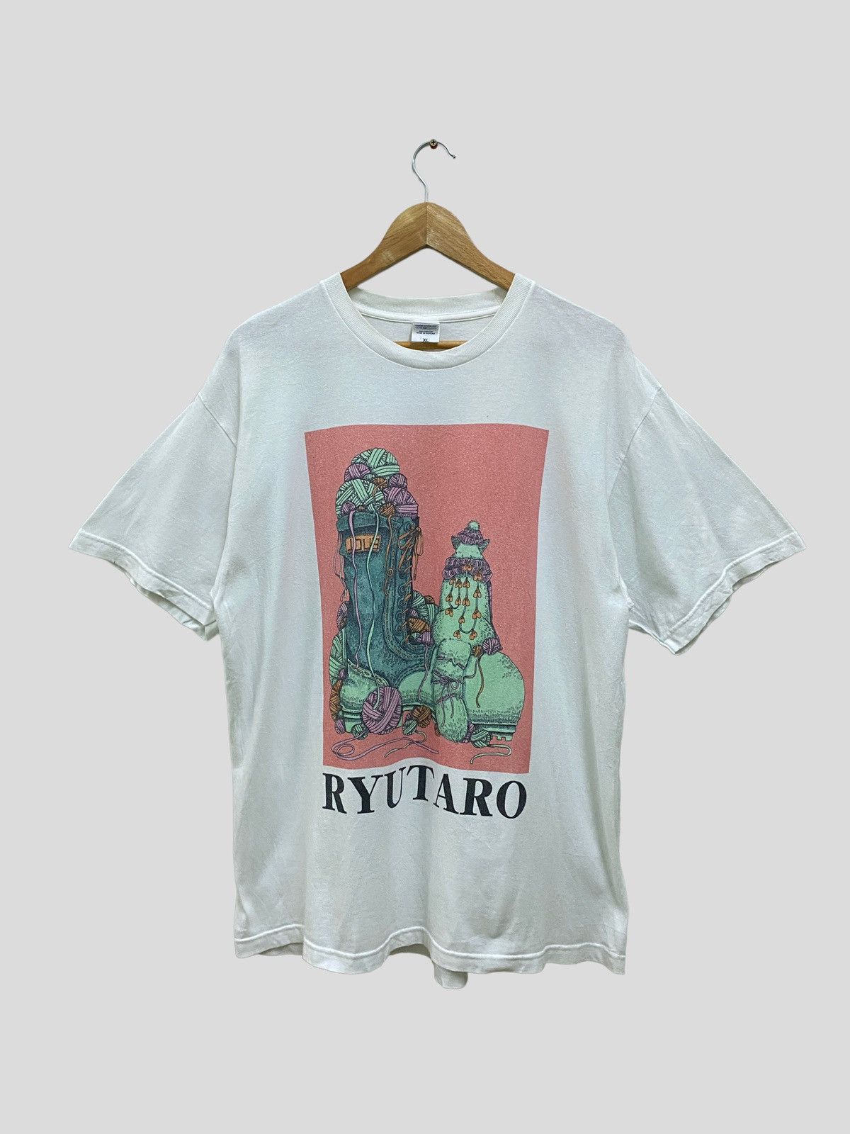 Designer × Vintage Vintage ART DESIGN RYUTARO TSHIRT Size US L / EU 52-54 / 3 - 1 Thumbnail