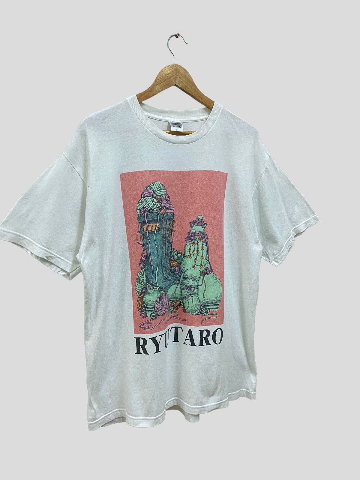 Designer × Vintage Vintage ART DESIGN RYUTARO TSHIRT Size US L / EU 52-54 / 3 - 3 Thumbnail
