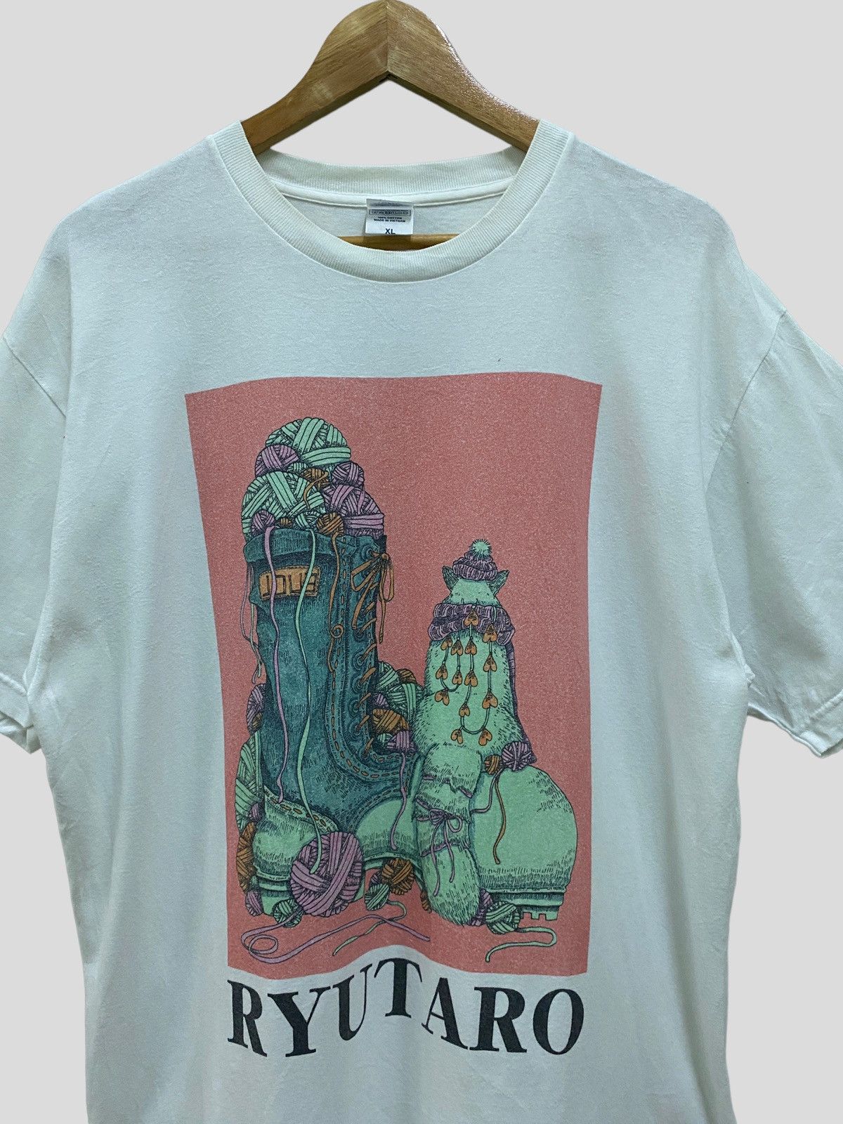 Designer × Vintage Vintage ART DESIGN RYUTARO TSHIRT Size US L / EU 52-54 / 3 - 4 Thumbnail